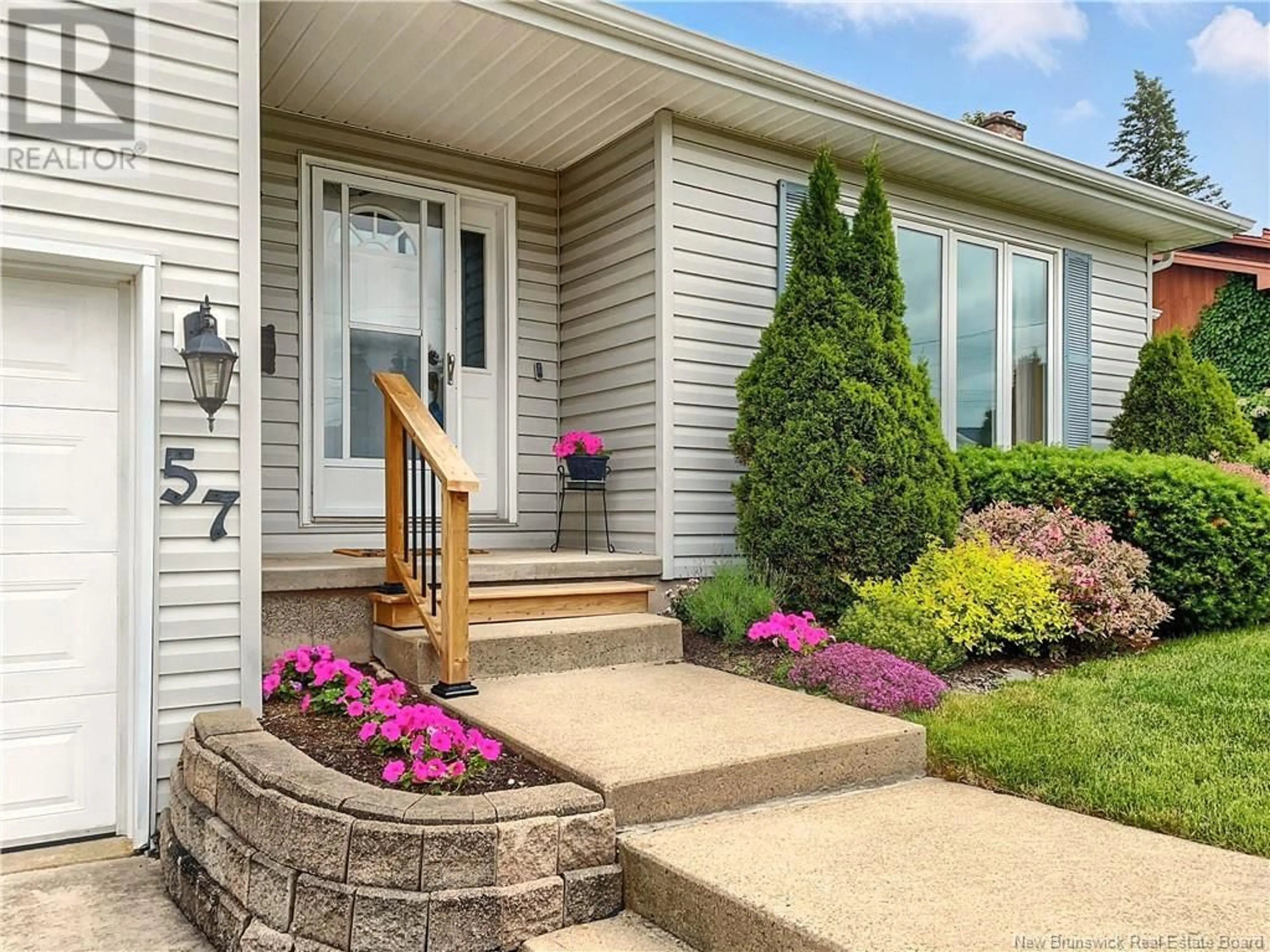 Home with vinyl exterior material, street for 57 WOOLRIDGE STREET, Riverview New Brunswick E1B3S8