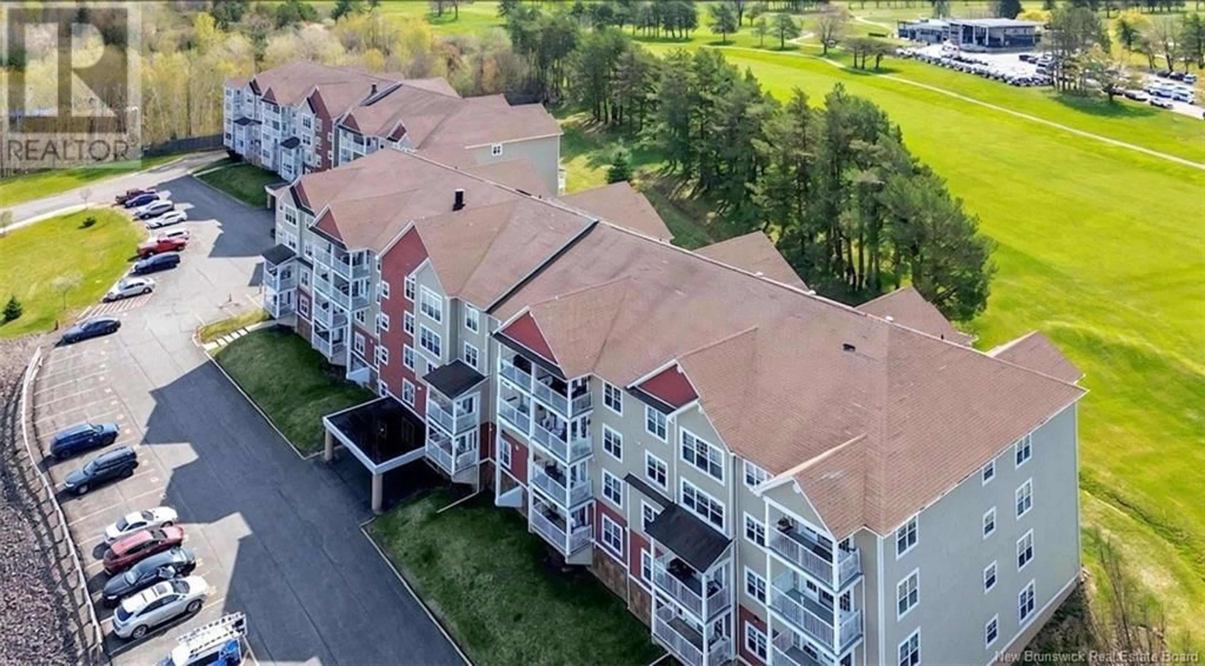 A pic from outside/outdoor area/front of a property/back of a property/a pic from drone, city buildings view from balcony for 404 - 208 COVERDALE ROAD, Riverview New Brunswick E1B0M7