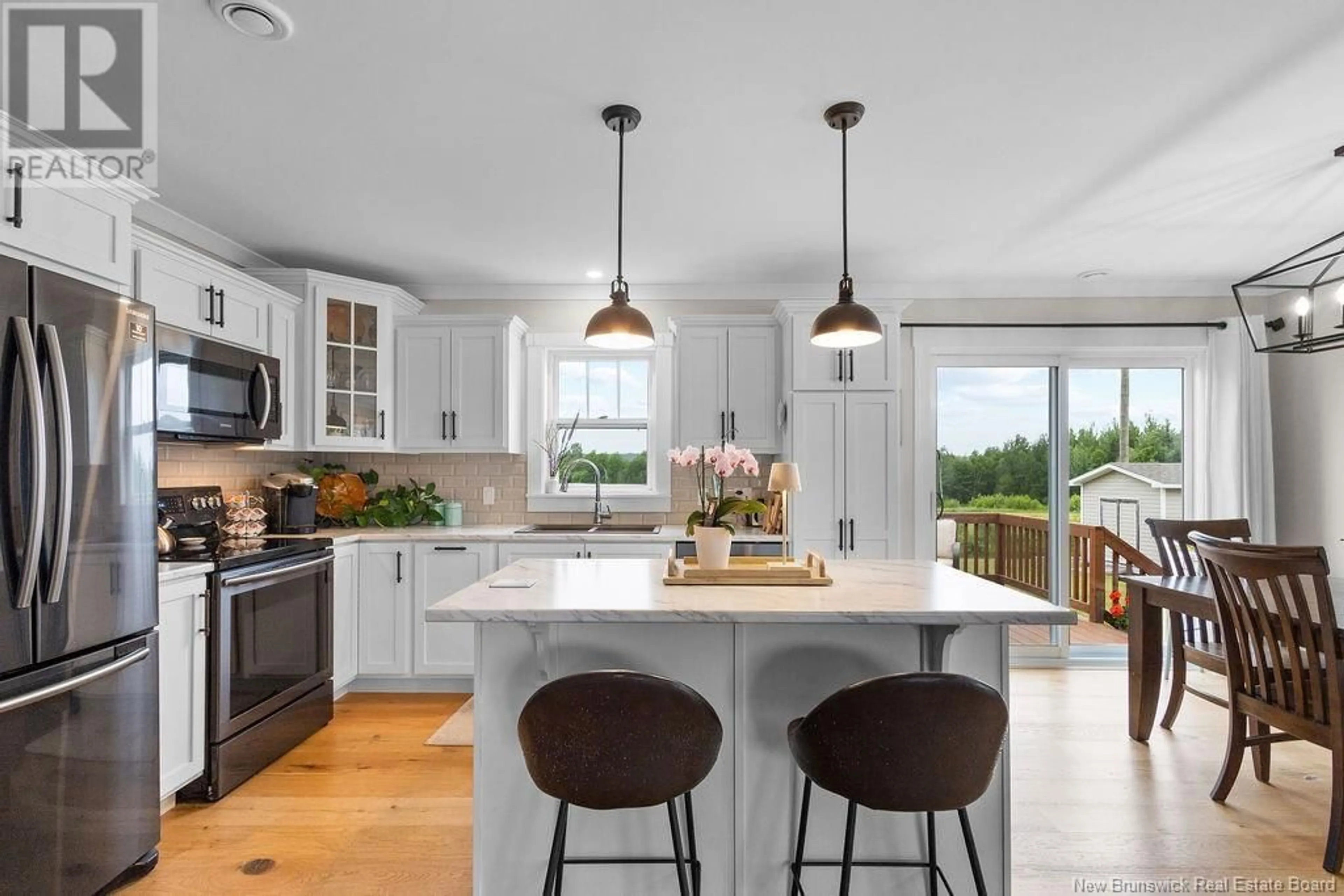 Open concept kitchen, unknown for 597 WATER STREET, Miramichi New Brunswick E1N4B9