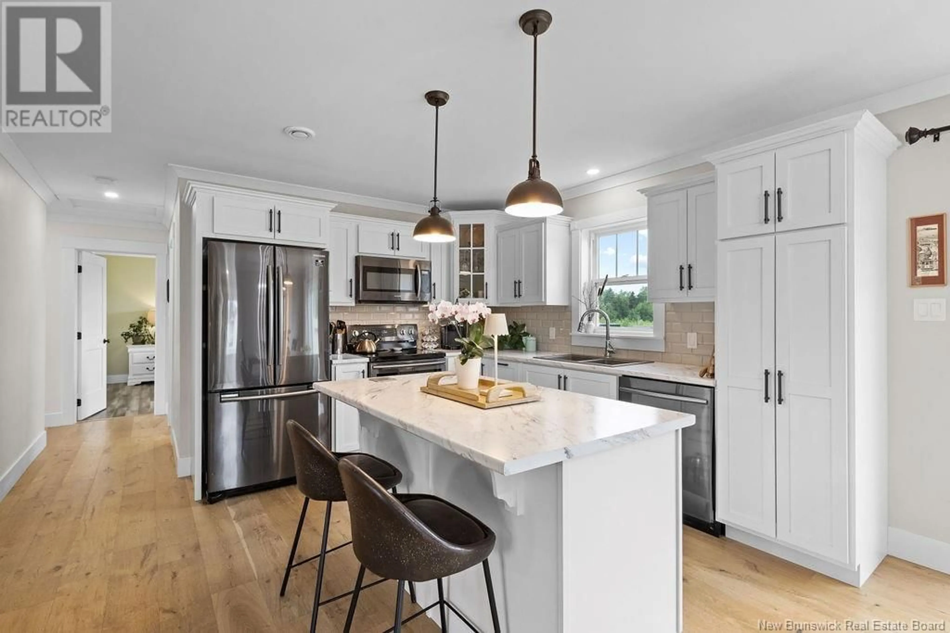 Open concept kitchen, unknown for 597 WATER STREET, Miramichi New Brunswick E1N4B9