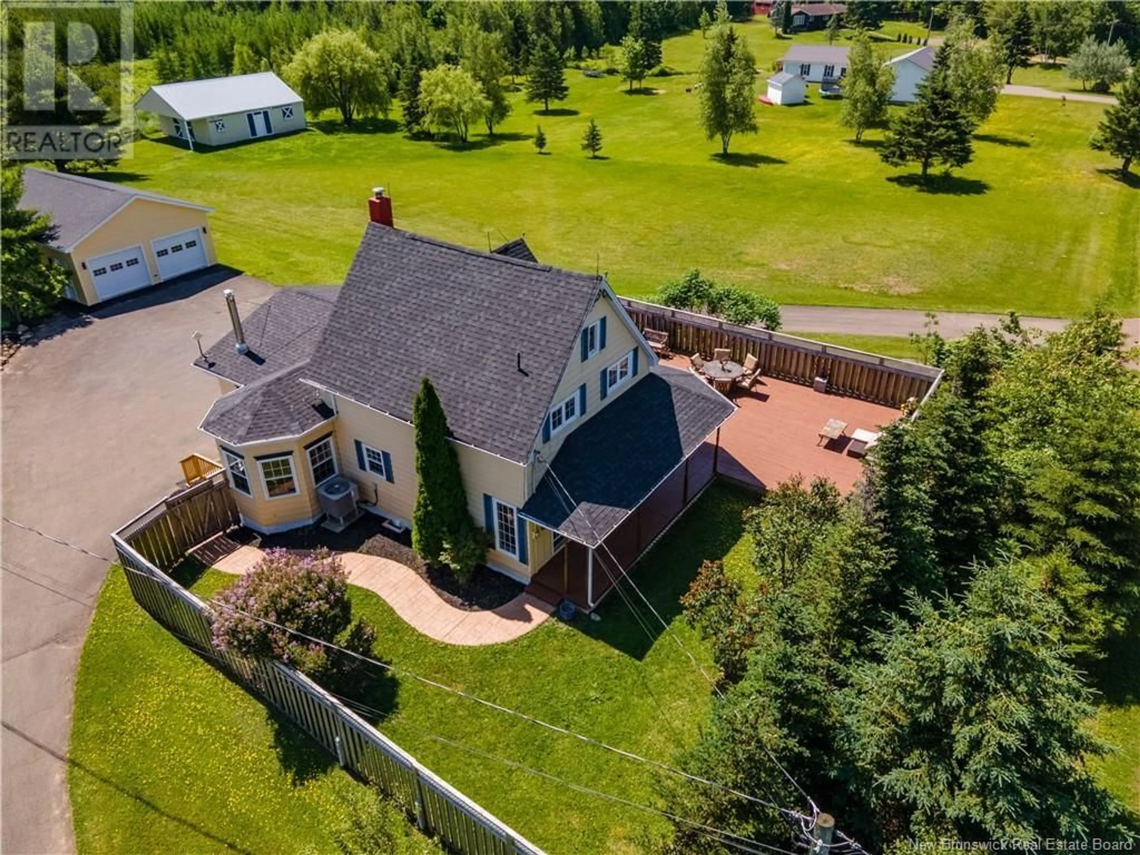 A pic from outside/outdoor area/front of a property/back of a property/a pic from drone, mountain view for 3381 ROUTE 115, Notre-Dame New Brunswick E1A7E4