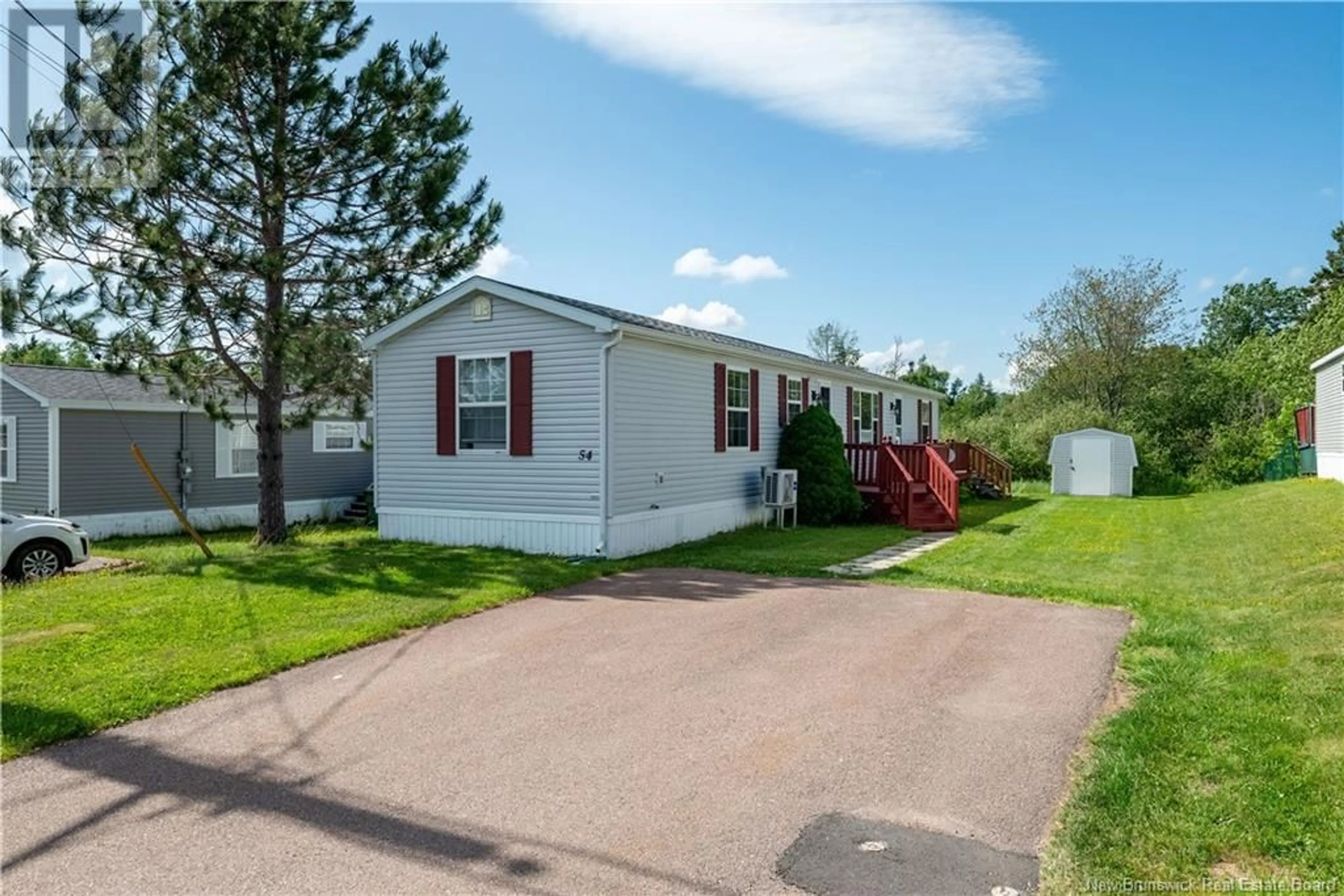 Home with vinyl exterior material, street for 54 ULYSSE, Dieppe New Brunswick E1A7C1