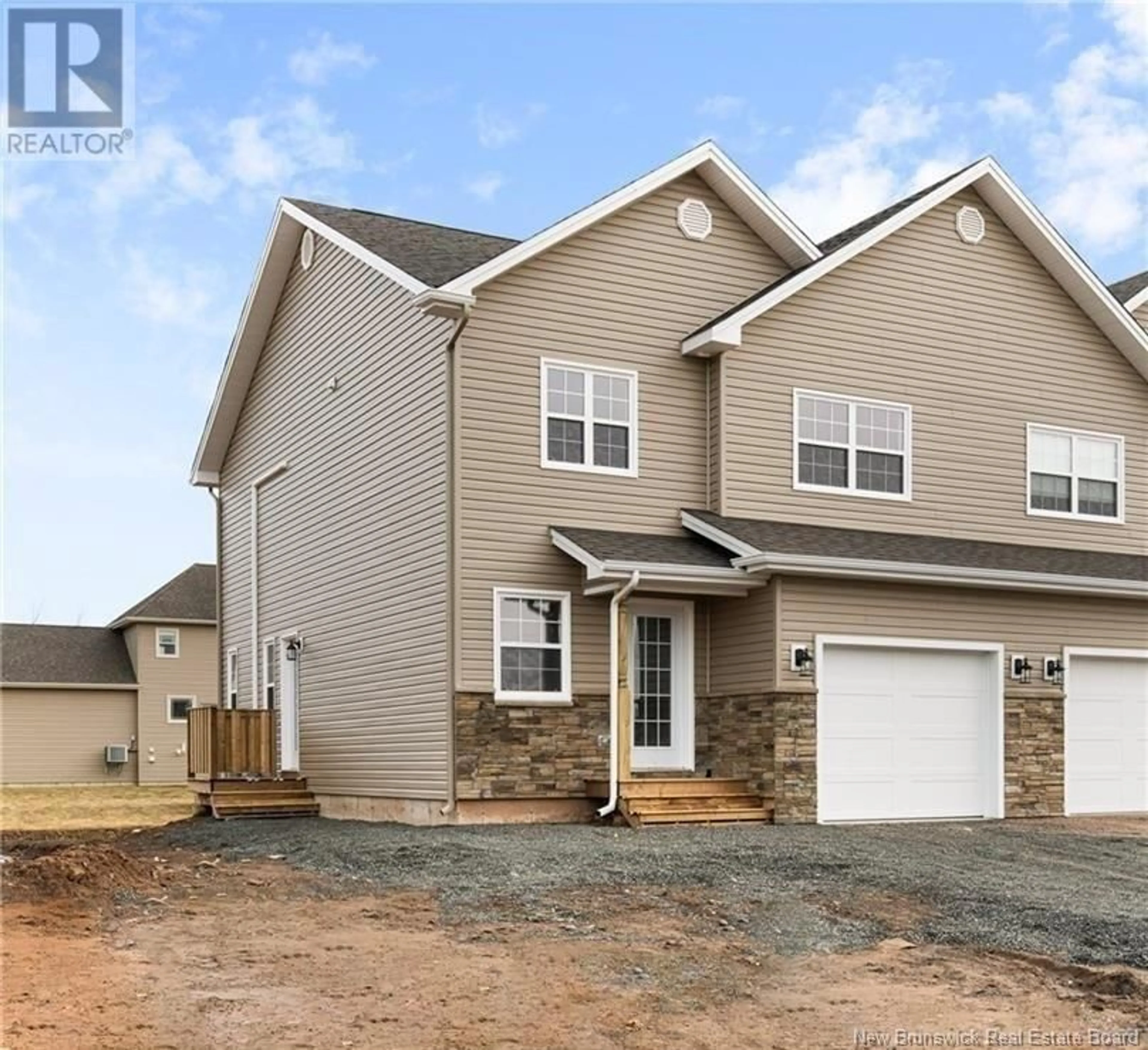 Home with vinyl exterior material, street for 132 ROCHEFORT, Dieppe New Brunswick E1A6S4