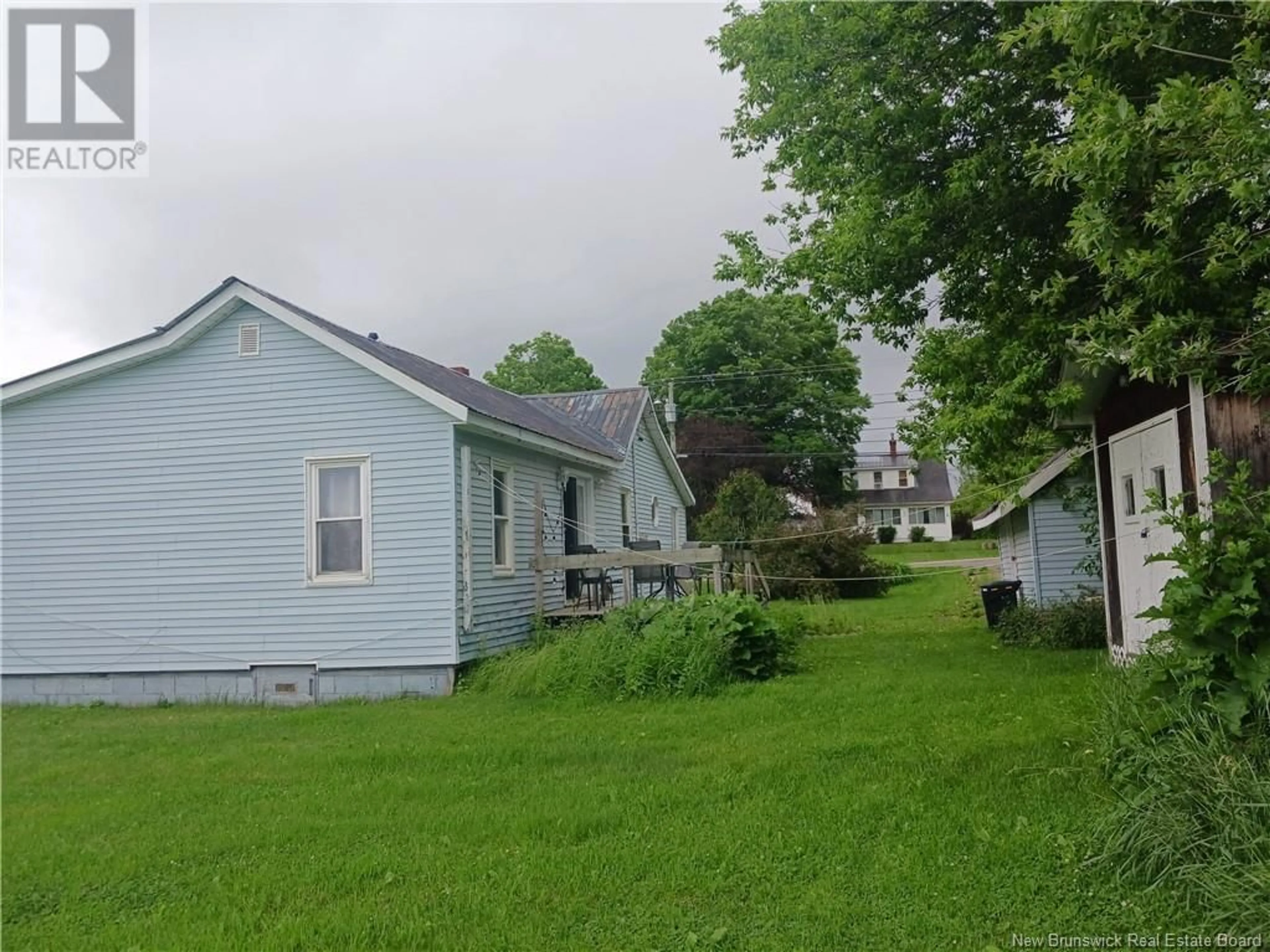 A pic from outside/outdoor area/front of a property/back of a property/a pic from drone, street for 96 ROCKLAND ROAD, Hartland New Brunswick E7P1E3