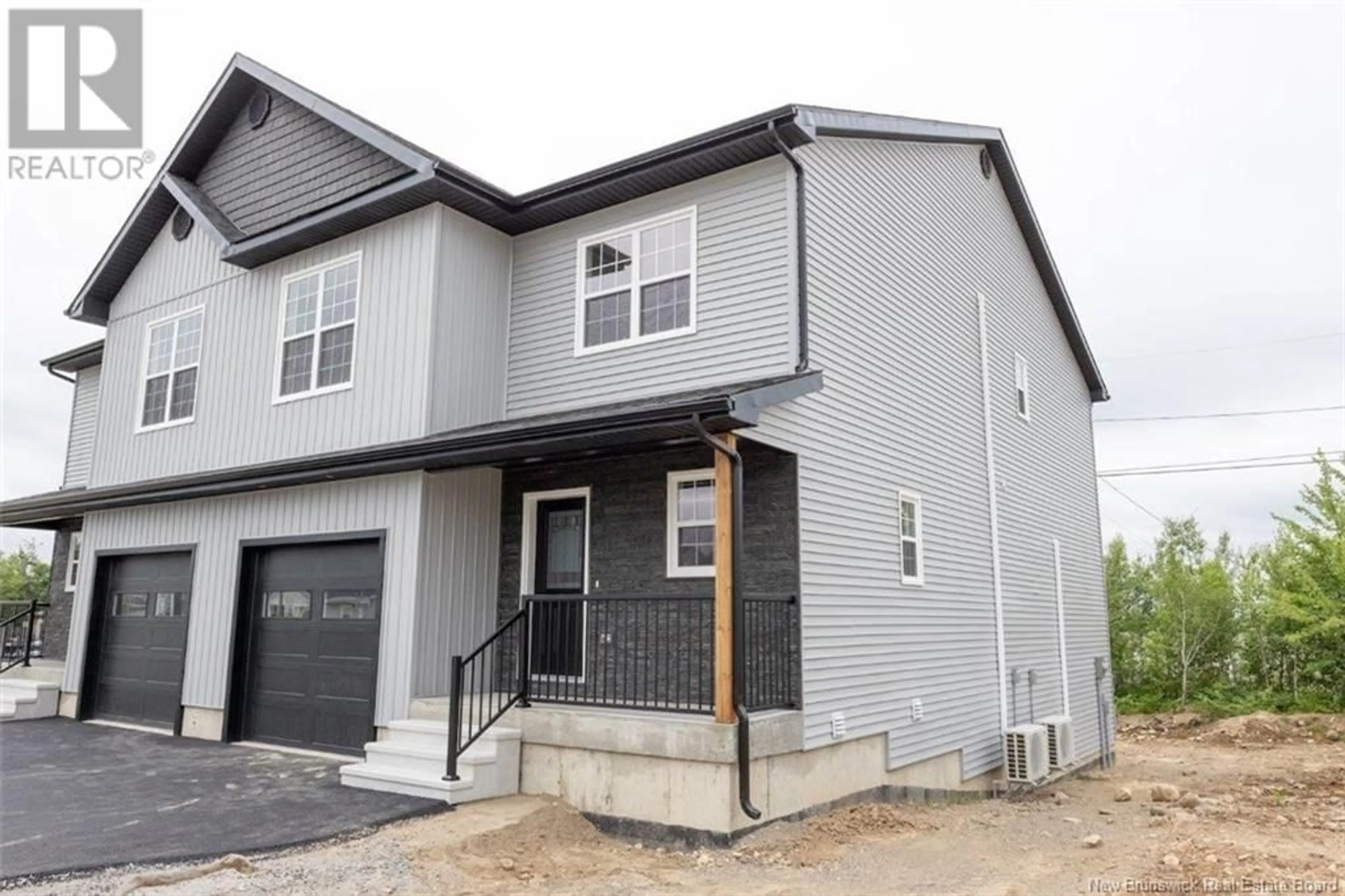 Home with vinyl exterior material, street for 85 GLENNORTH STREET, Fredericton New Brunswick E3G0A3