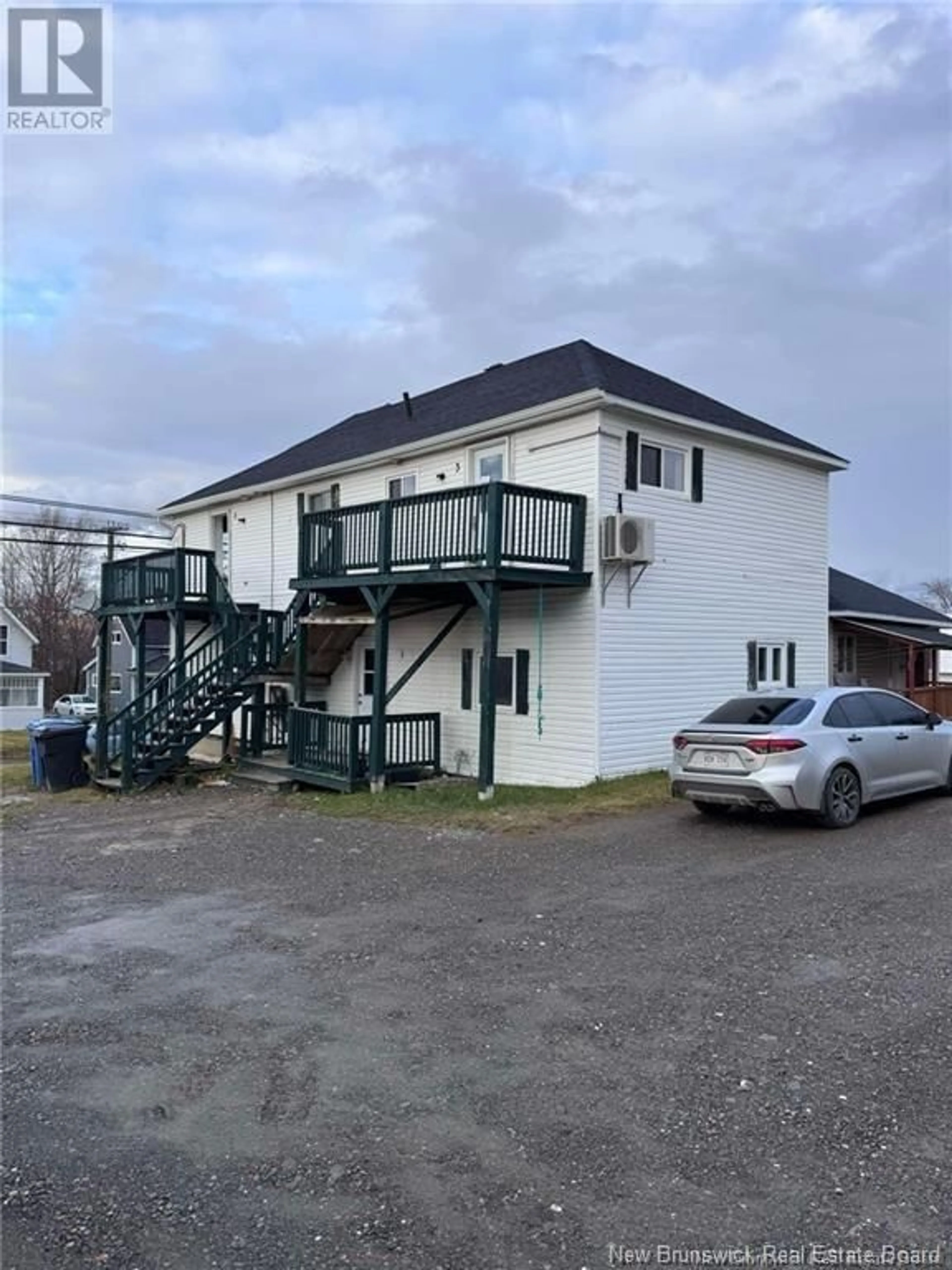A pic from outside/outdoor area/front of a property/back of a property/a pic from drone, building for 222 NOTRE DAME STREET, Atholville New Brunswick E3N3Z7