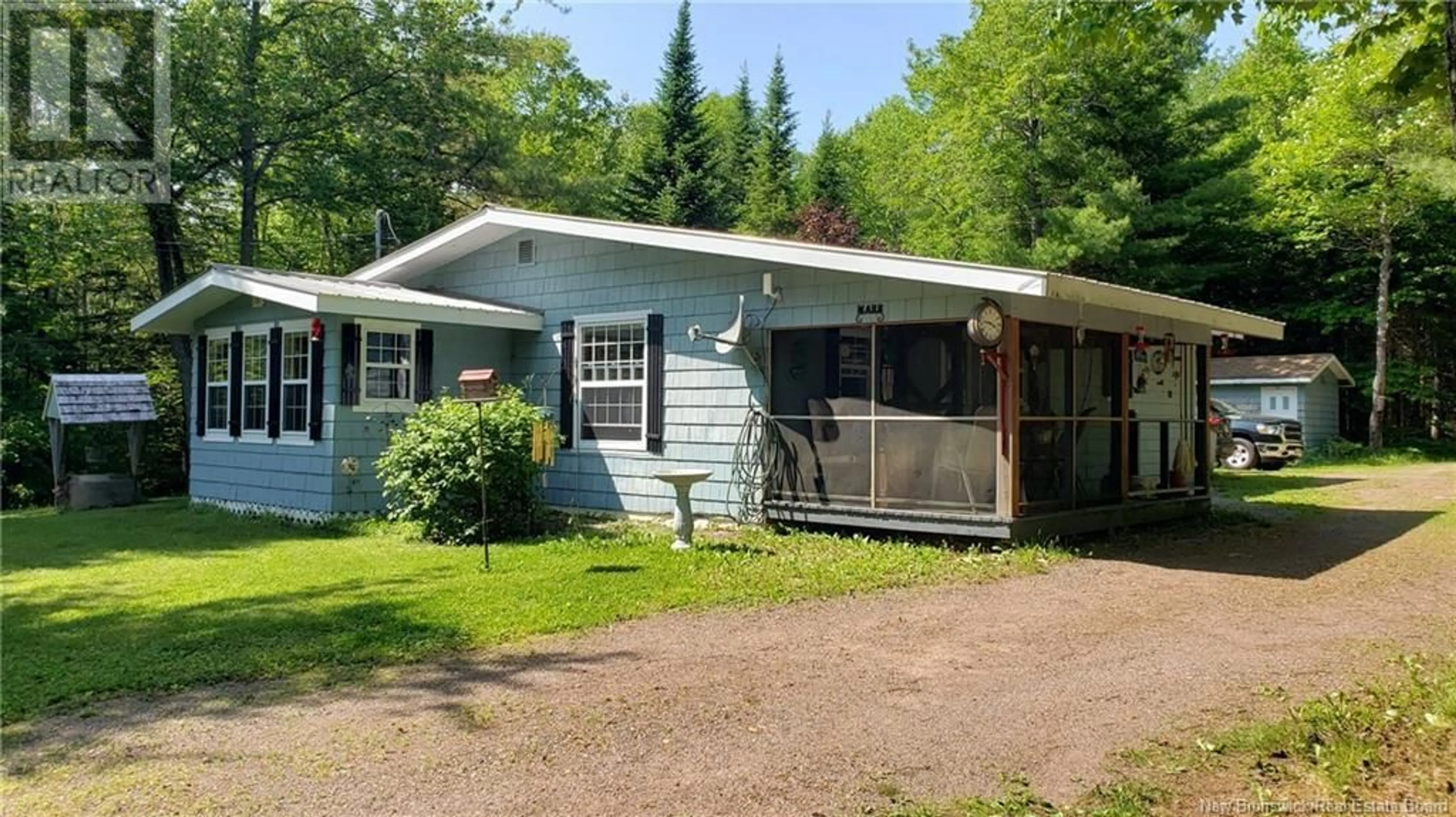 Home with vinyl exterior material, street for 602 ROUTE 855, Norton New Brunswick E5T2B8