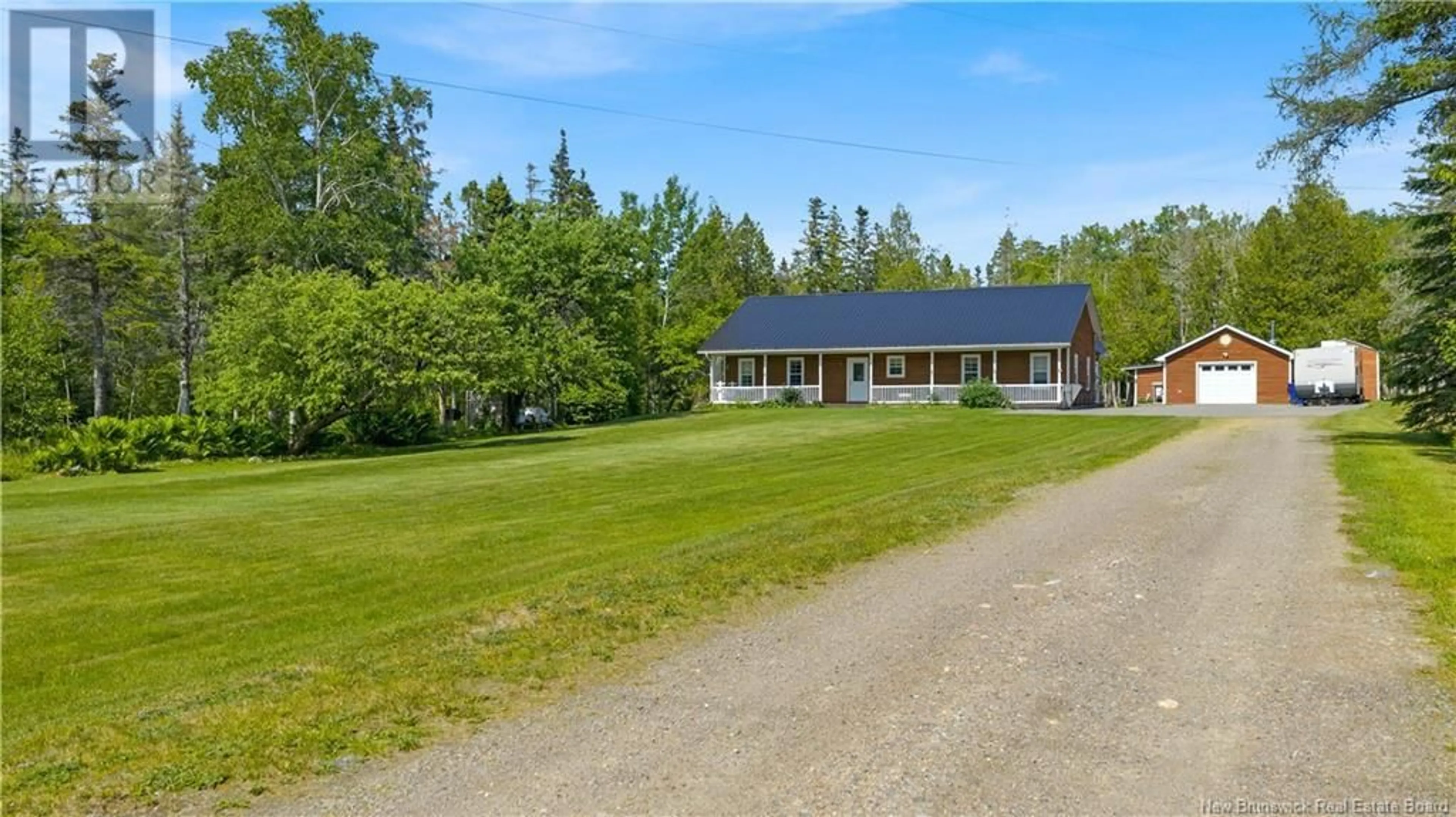 A pic from outside/outdoor area/front of a property/back of a property/a pic from drone, unknown for 3749 ROUTE 127, Bayside New Brunswick E5B2T1