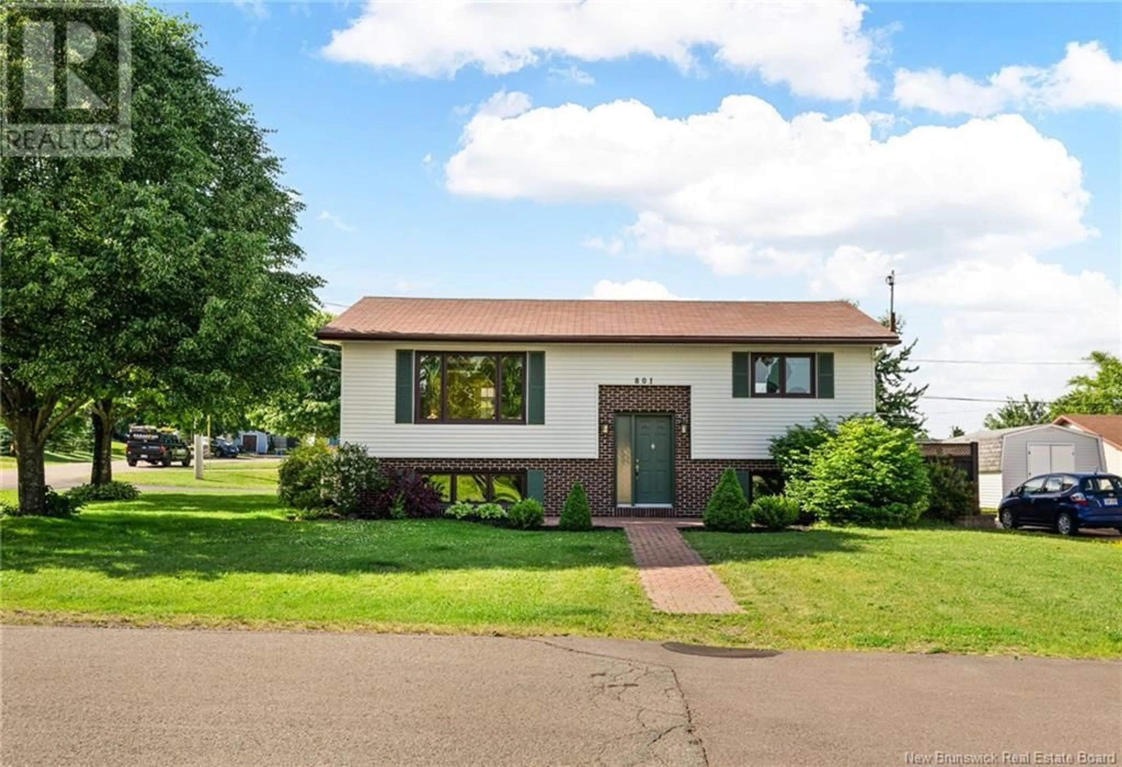 Home with brick exterior material, street for 801 JULIA COURT, Shediac New Brunswick E4P1X6