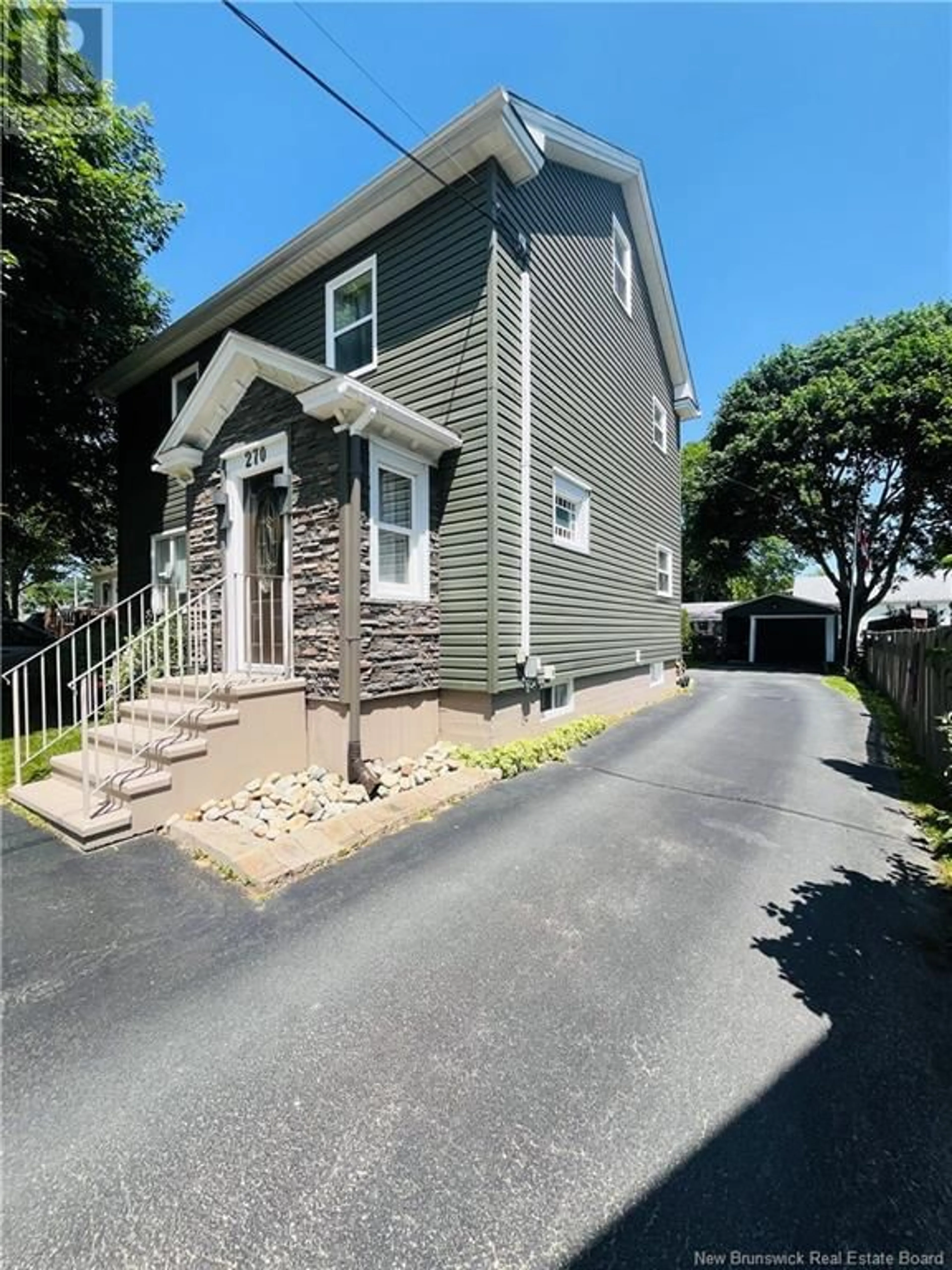 A pic from outside/outdoor area/front of a property/back of a property/a pic from drone, street for 270 JANE STREET, Miramichi New Brunswick E1V2T5