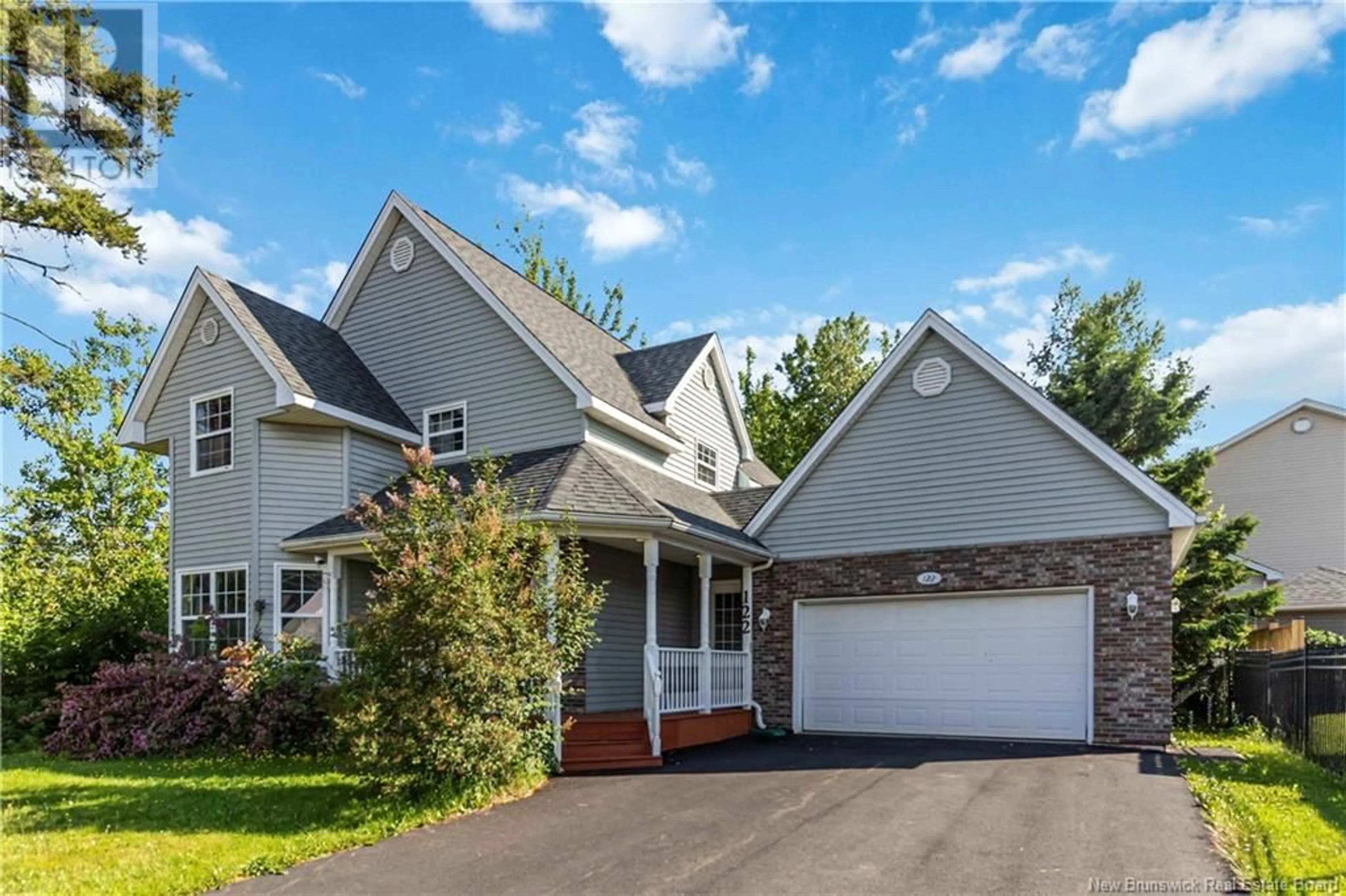 Home with vinyl exterior material, street for 122 MAILHOT AVENUE, Moncton New Brunswick E1G3S6
