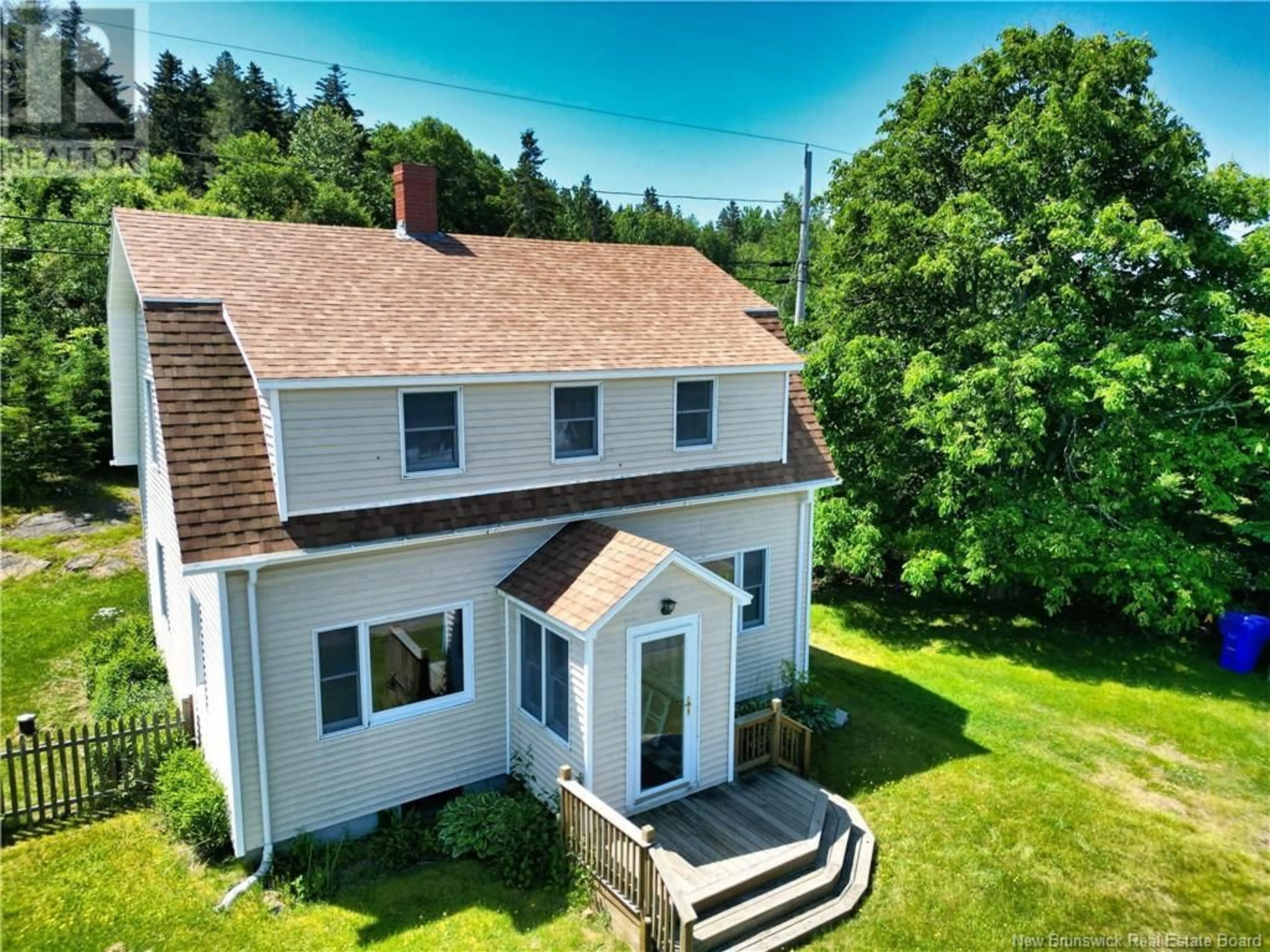A pic from outside/outdoor area/front of a property/back of a property/a pic from drone, unknown for 770 NORTH ROAD, Welshpool New Brunswick E5E1E3