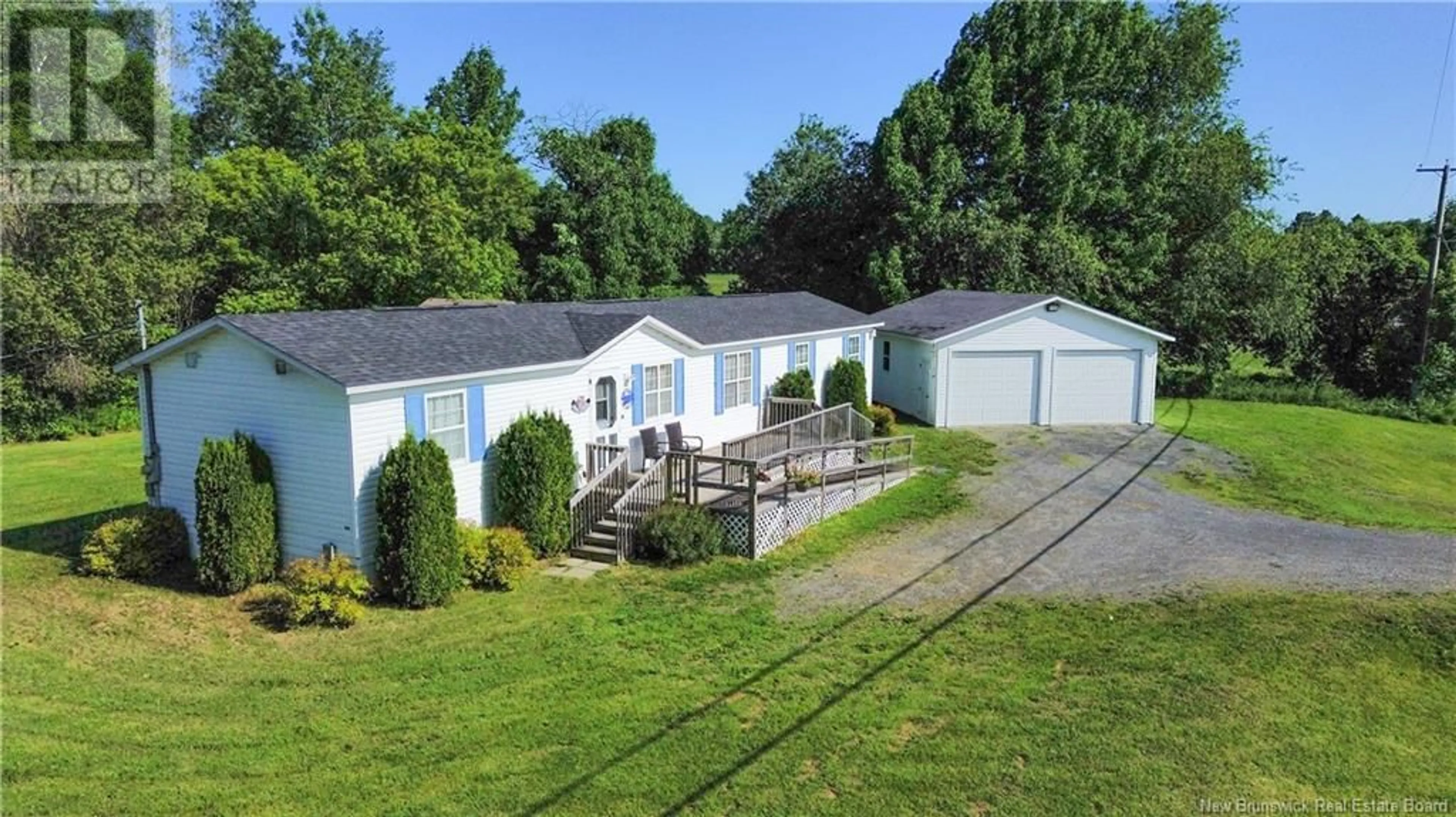 A pic from outside/outdoor area/front of a property/back of a property/a pic from drone, unknown for 122 BULL ROAD, Bedell New Brunswick E7M4M4