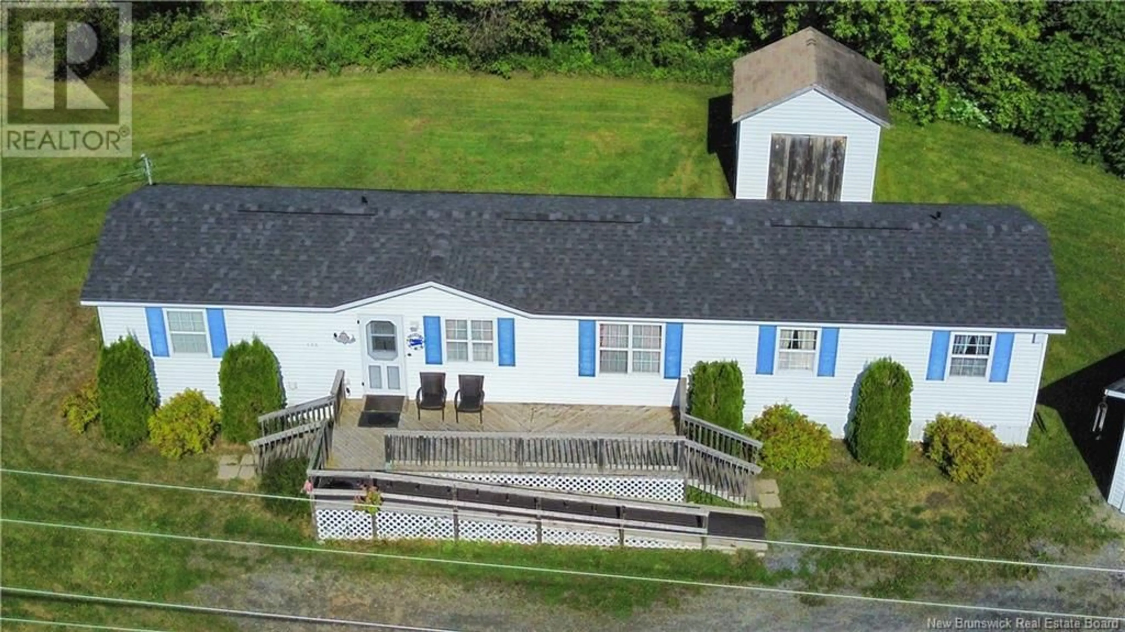 A pic from outside/outdoor area/front of a property/back of a property/a pic from drone, building for 122 BULL ROAD, Bedell New Brunswick E7M4M4