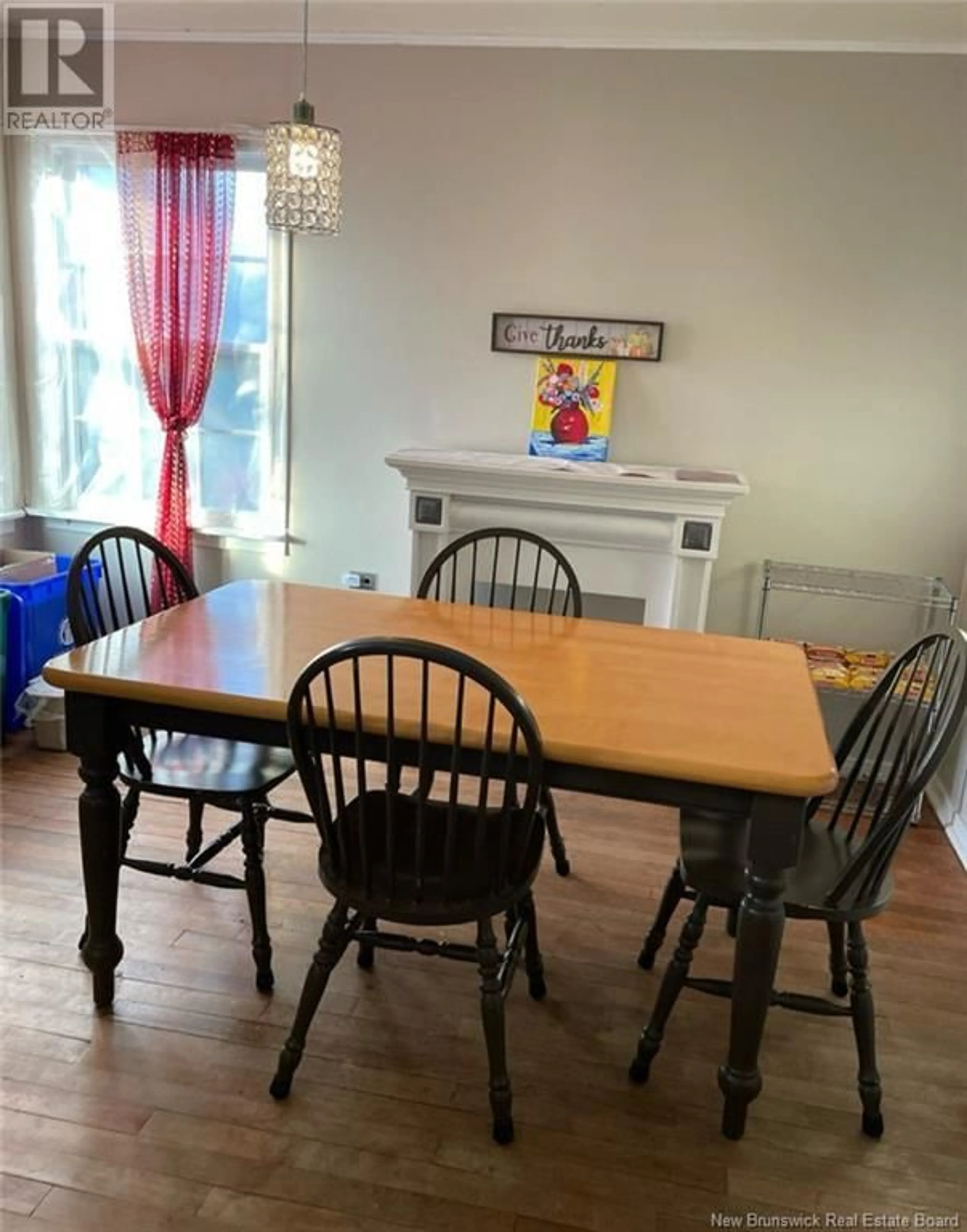 Dining room, wood/laminate floor for 105 COURTENAY AVENUE, Saint John New Brunswick E2J1N2