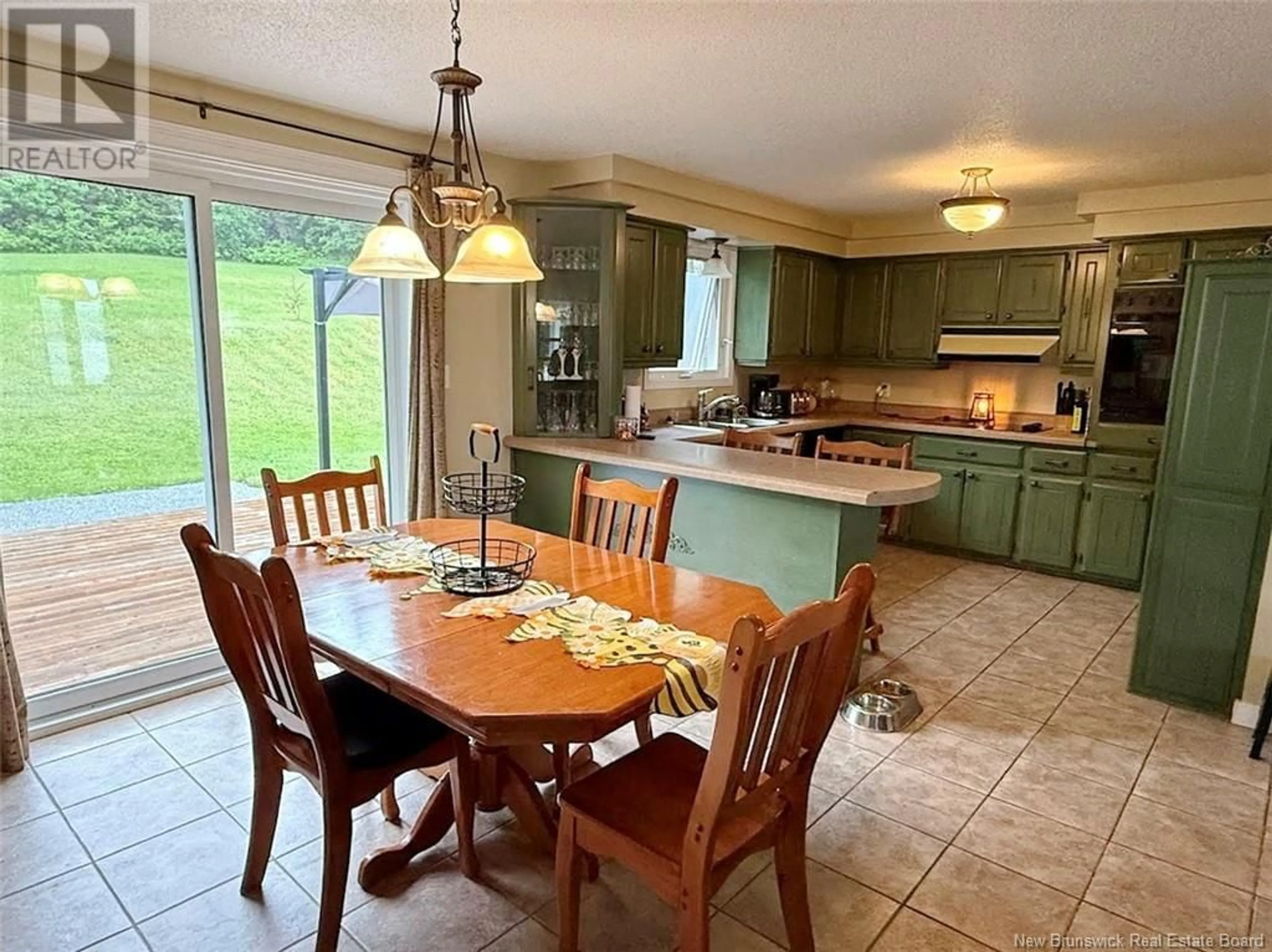 Open concept kitchen, ceramic/tile floor for 6264 ROUTE 120, Lac Baker New Brunswick E7A1M9
