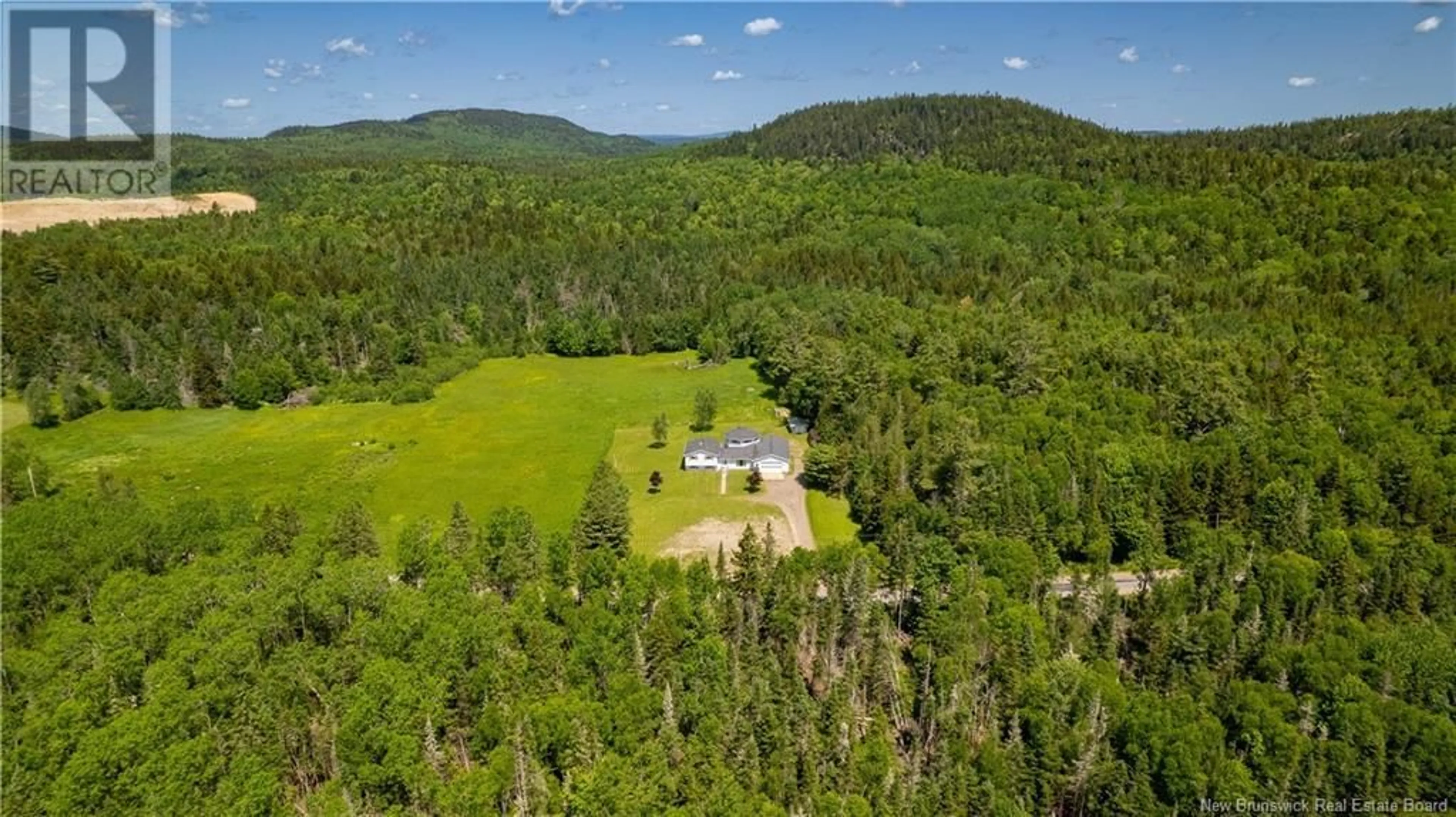 A pic from outside/outdoor area/front of a property/back of a property/a pic from drone, forest/trees view for 178 OLD ST ANDREWS ROAD, Canal New Brunswick E5C1L3