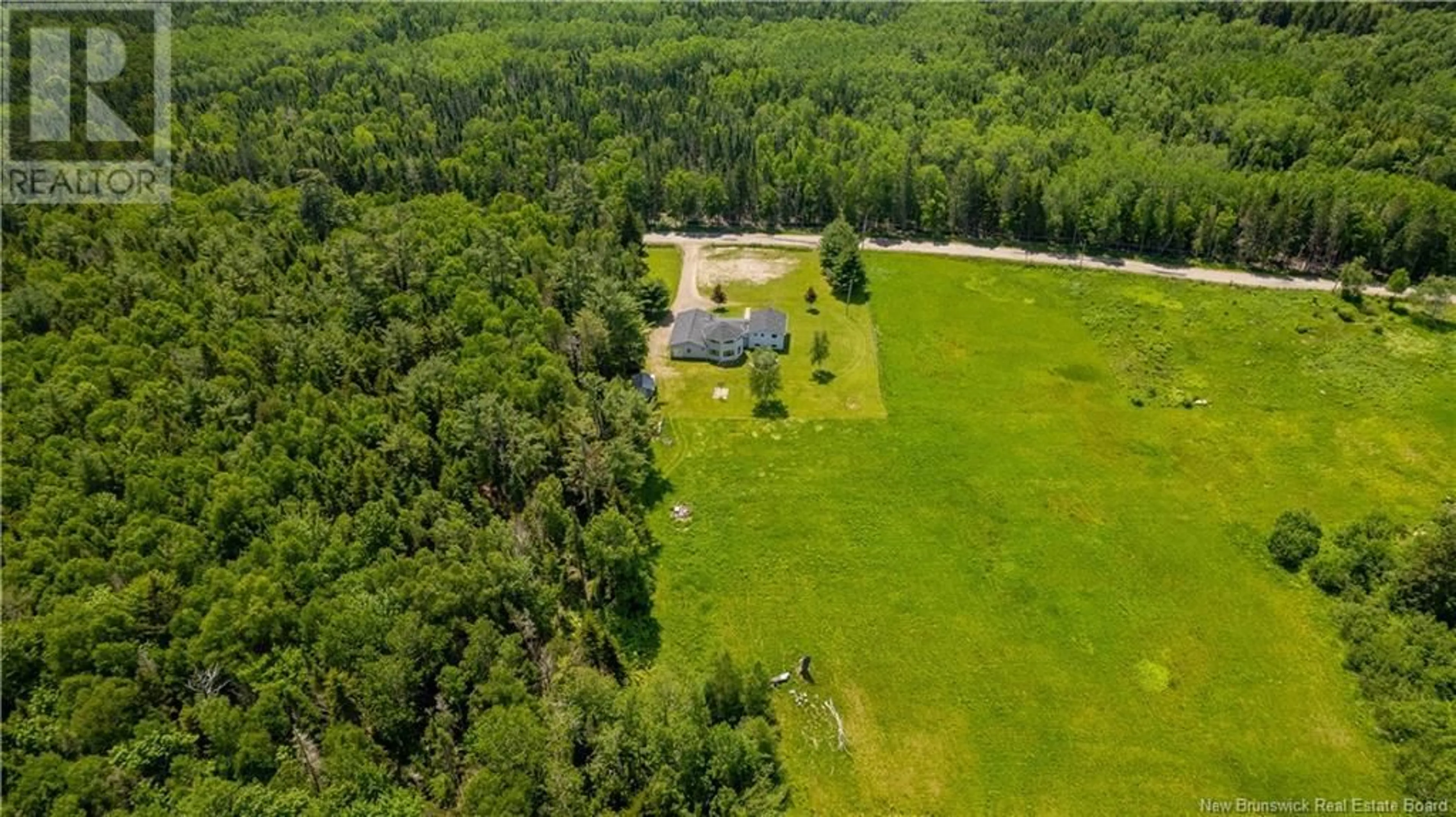 A pic from outside/outdoor area/front of a property/back of a property/a pic from drone, forest/trees view for 178 OLD ST ANDREWS ROAD, Canal New Brunswick E5C1L3