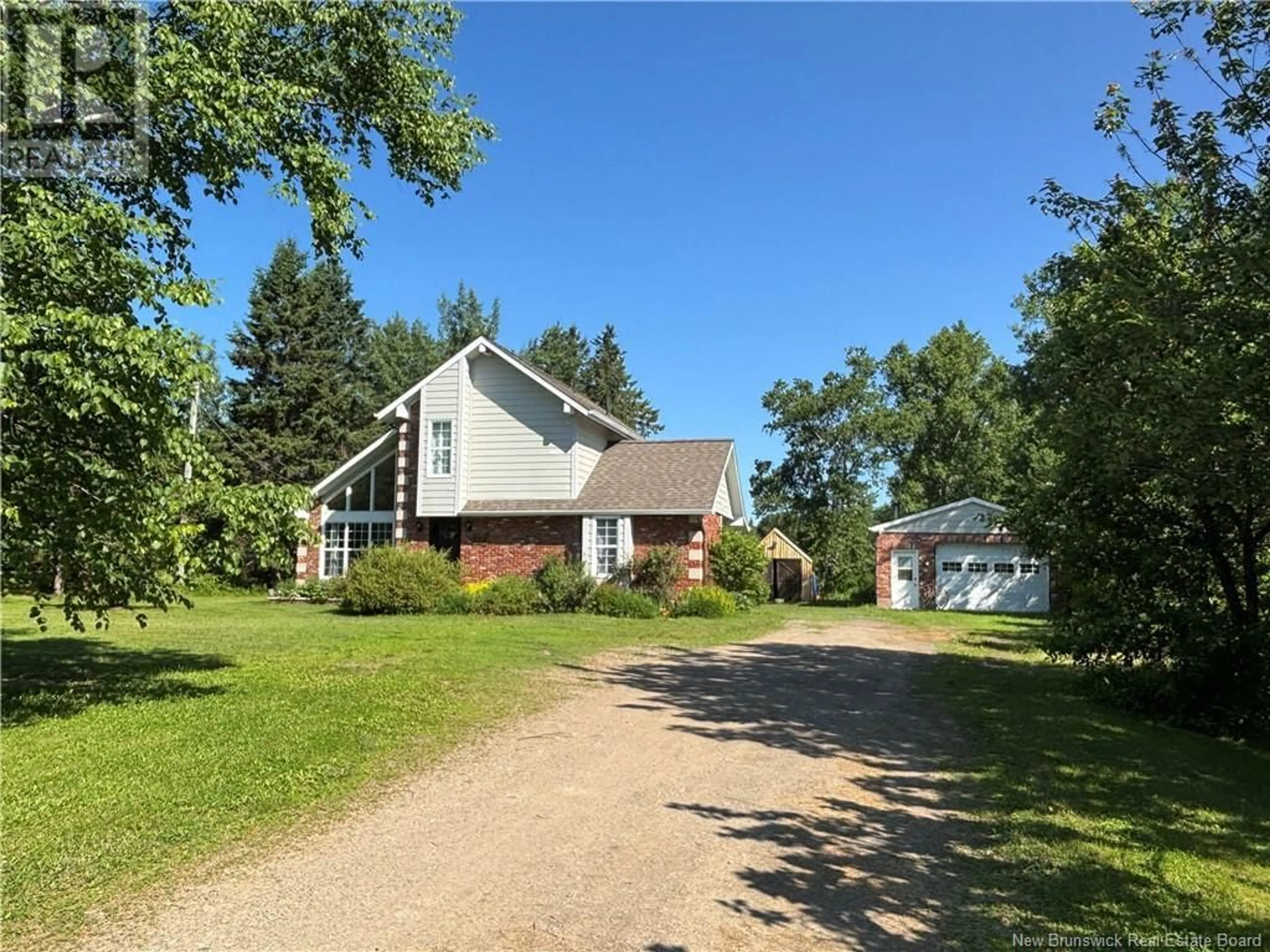 A pic from outside/outdoor area/front of a property/back of a property/a pic from drone, street for 532 CHEMIN TREMBALY, Tremblay New Brunswick E8J3E3