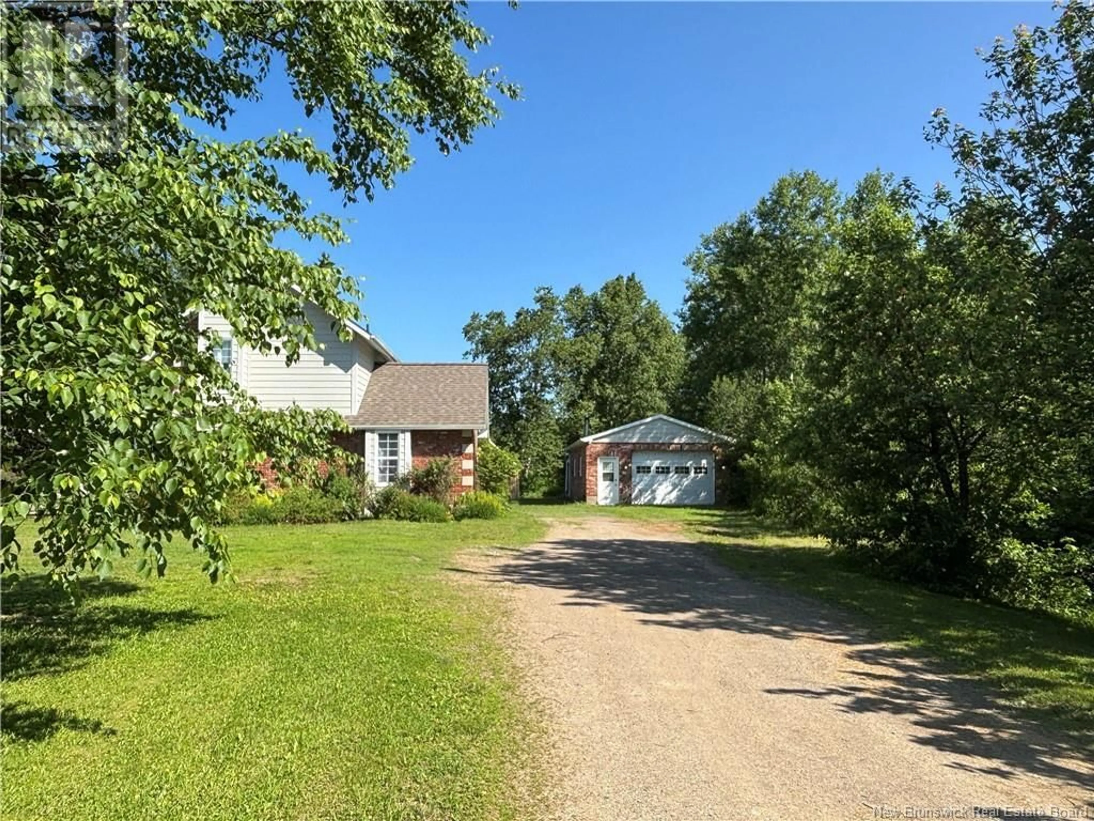 A pic from outside/outdoor area/front of a property/back of a property/a pic from drone, street for 532 CHEMIN TREMBALY, Tremblay New Brunswick E8J3E3