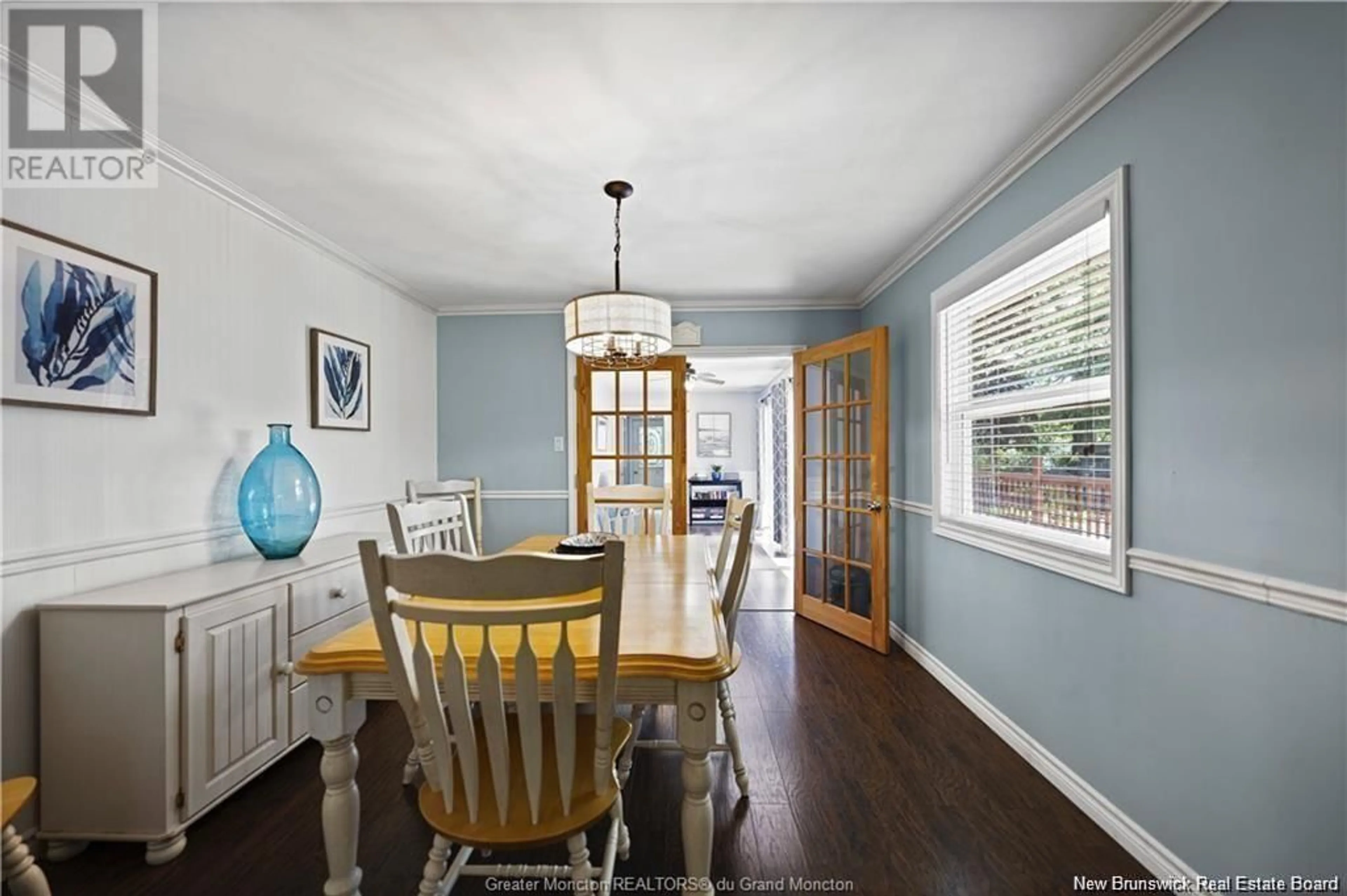 Dining room, wood/laminate floor for 17 CENTENNIAL AVE, Rexton New Brunswick E4W1X4