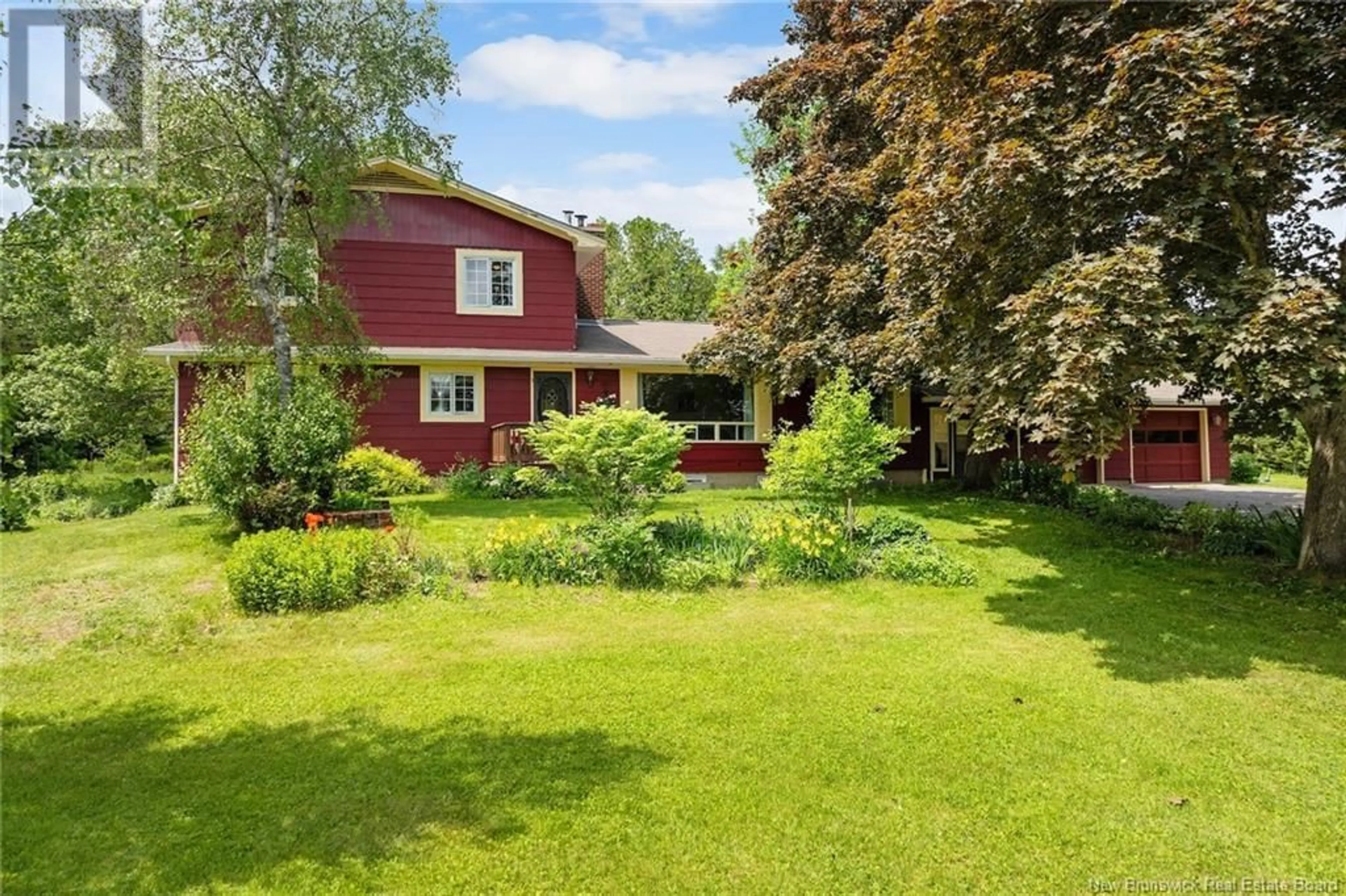 A pic from outside/outdoor area/front of a property/back of a property/a pic from drone, street for 816 CHARTERS SETTLEMENT ROAD, Charters Settlement New Brunswick E3C1X7