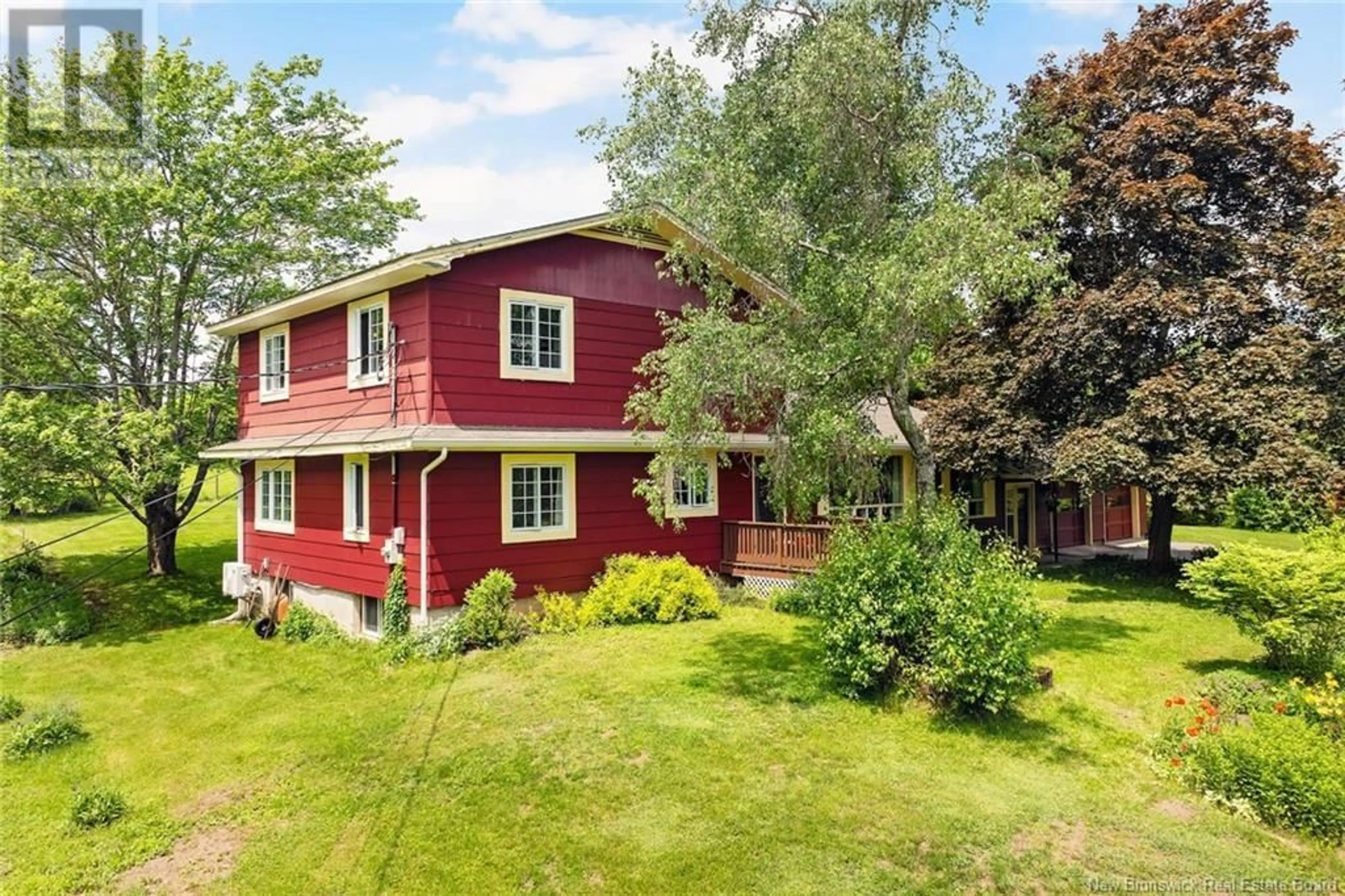 A pic from outside/outdoor area/front of a property/back of a property/a pic from drone, street for 816 CHARTERS SETTLEMENT ROAD, Charters Settlement New Brunswick E3C1X7