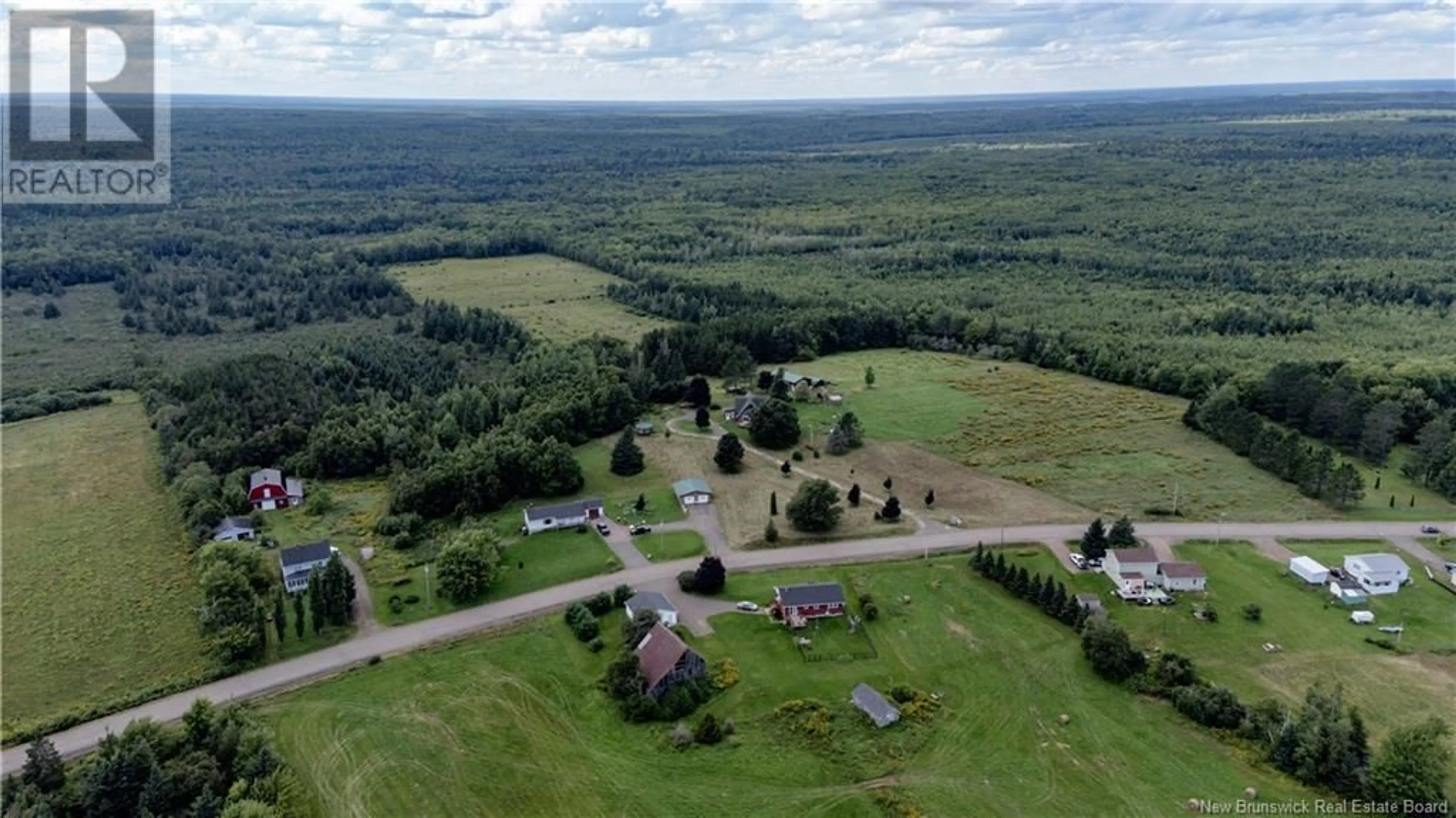 A pic from outside/outdoor area/front of a property/back of a property/a pic from drone, mountain view for 1163 ROUTE 465, Clairville New Brunswick E4T2K9