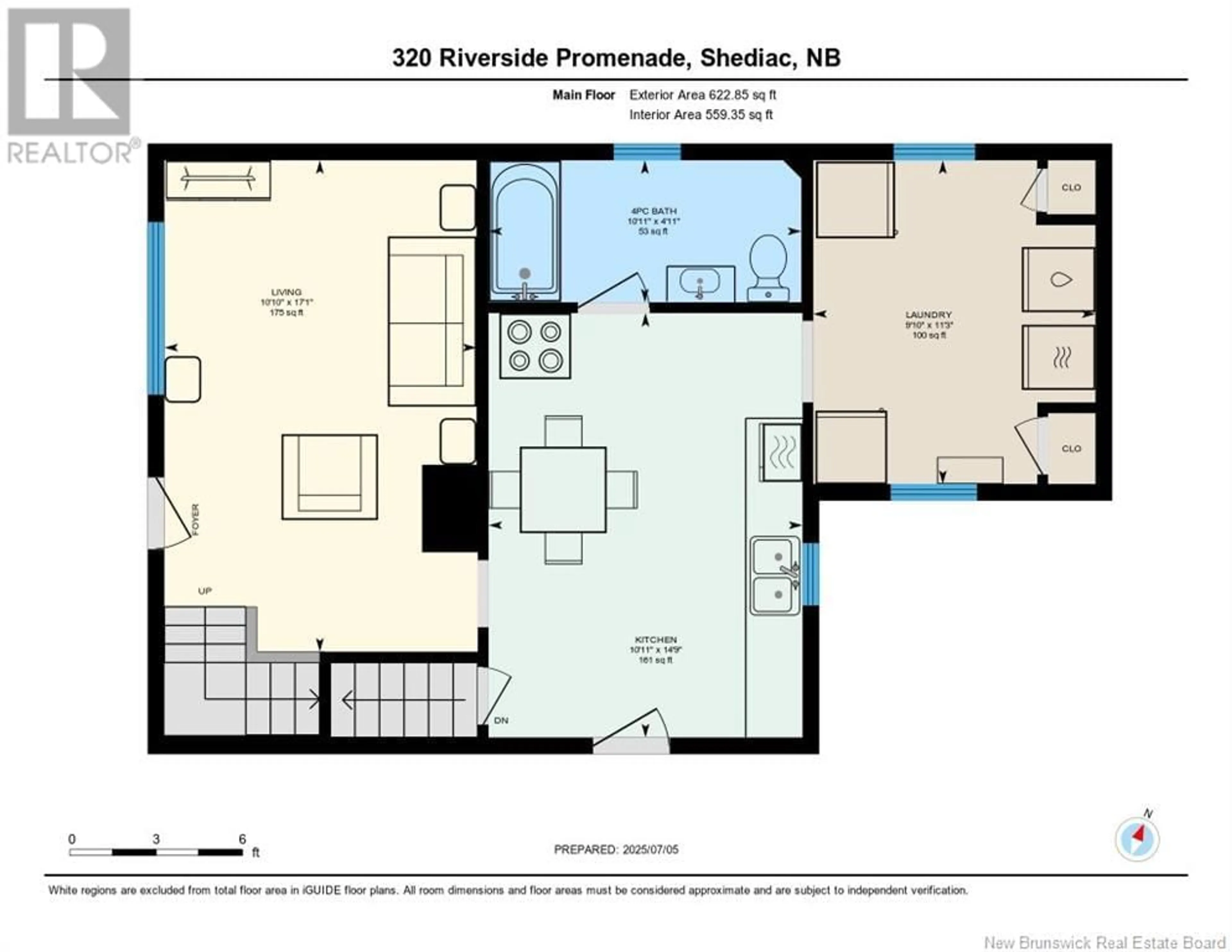 Floor plan for 320 RIVERSIDE PROMENADE, Shediac New Brunswick E4P2P7