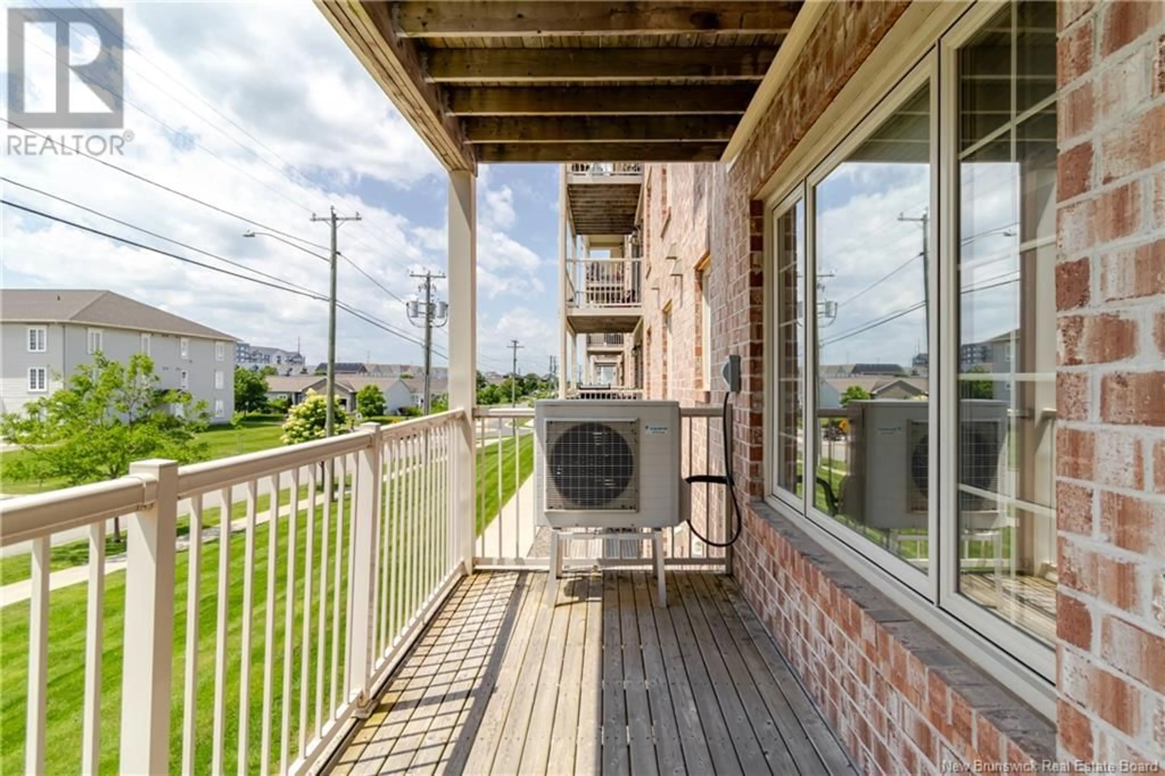 Patio, street for 220 - 165 VALCOUR DRIVE, Fredericton New Brunswick E3C0H5