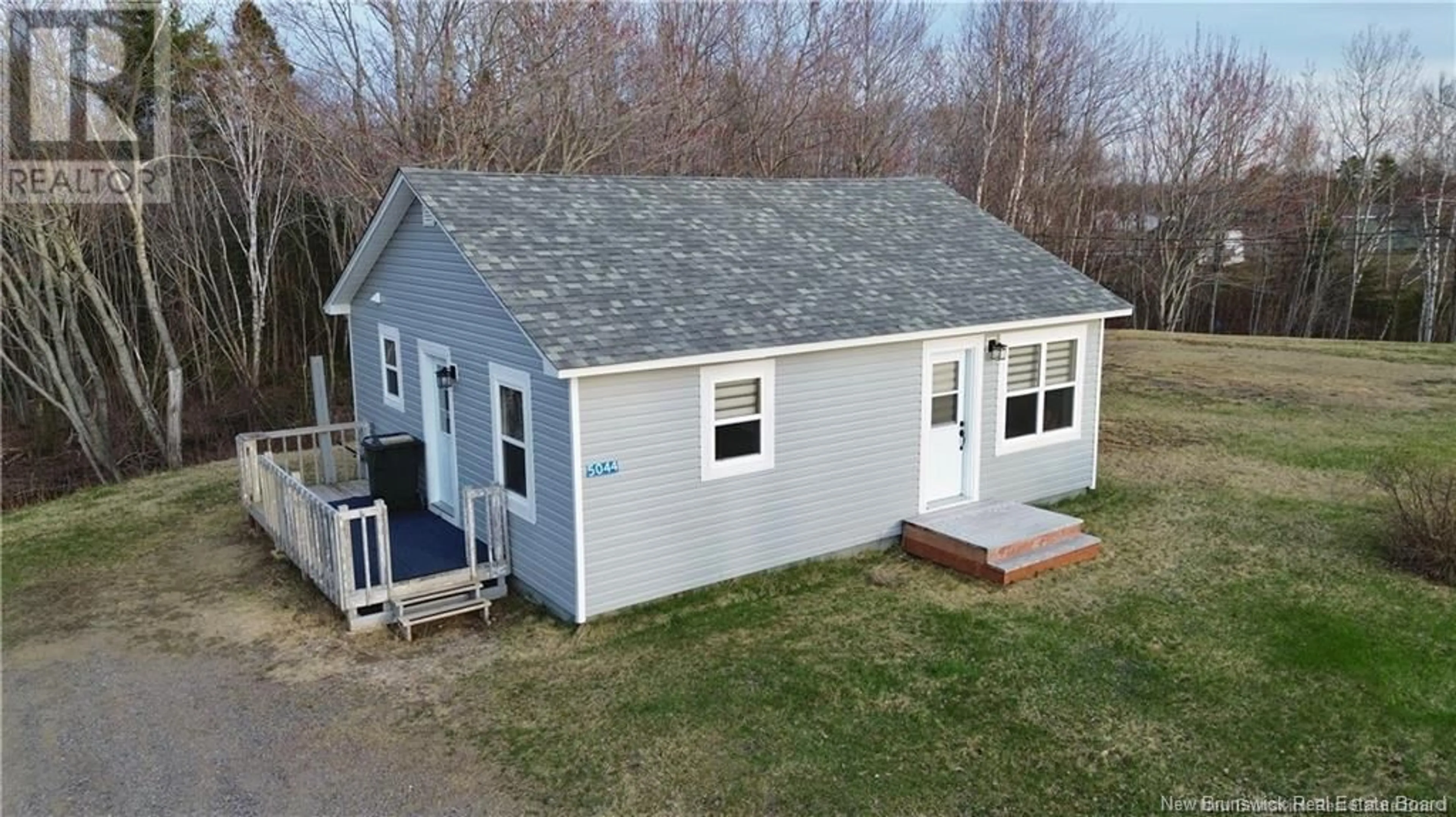 A pic from outside/outdoor area/front of a property/back of a property/a pic from drone, building for 5044 11 ROUTE, Brantville New Brunswick E9H1N1