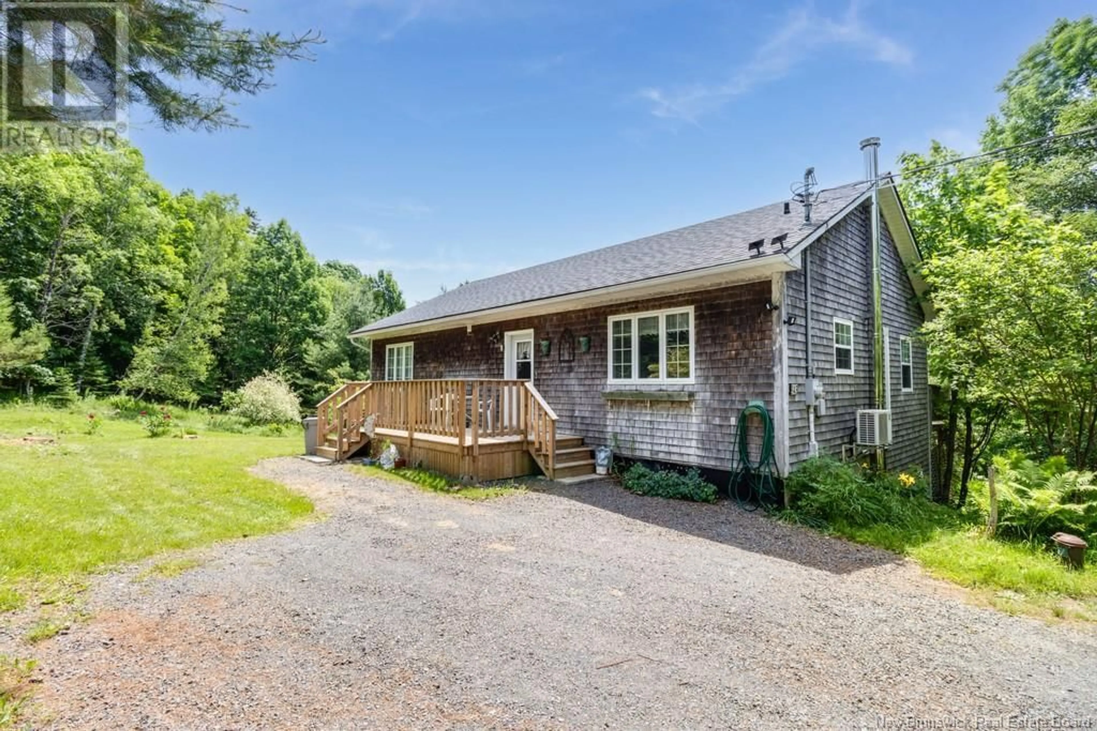 A pic from outside/outdoor area/front of a property/back of a property/a pic from drone, unknown for 43 APPLE LANE, Keswick Ridge New Brunswick E6L1P7