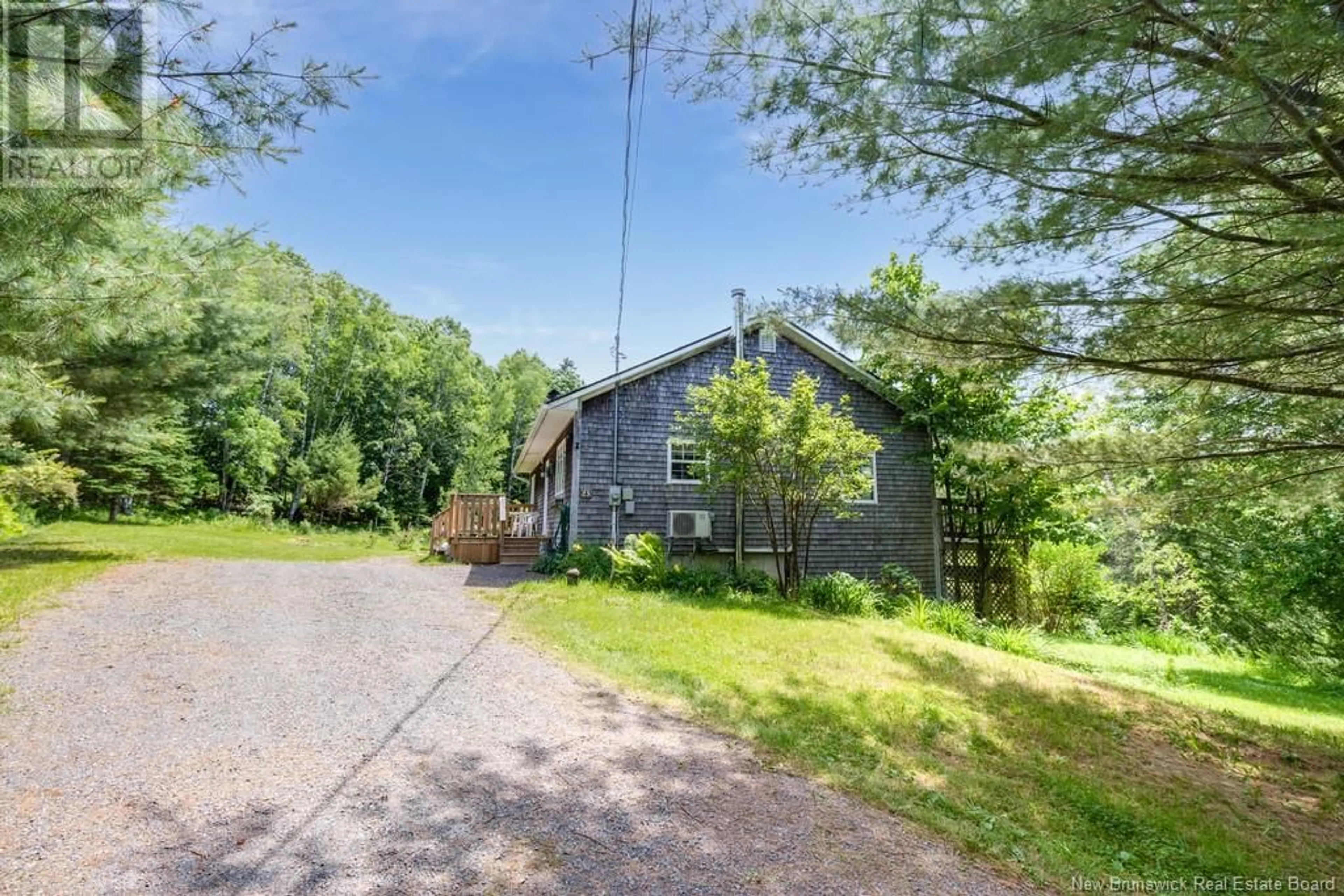 A pic from outside/outdoor area/front of a property/back of a property/a pic from drone, unknown for 43 APPLE LANE, Keswick Ridge New Brunswick E6L1P7