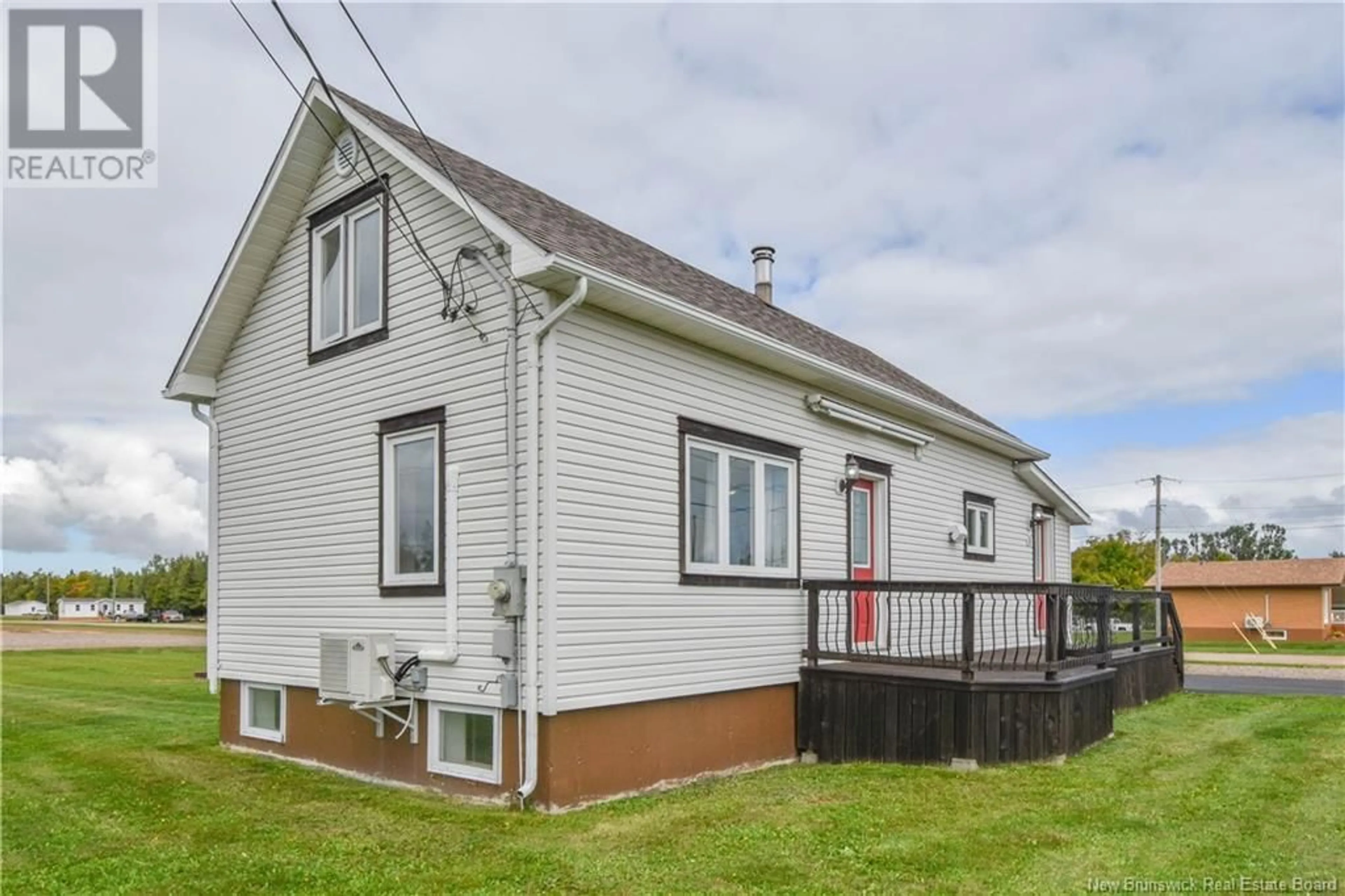 Home with vinyl exterior material, street for 5883 340 ROUTE, Haut-Paquetville New Brunswick E8R1S9