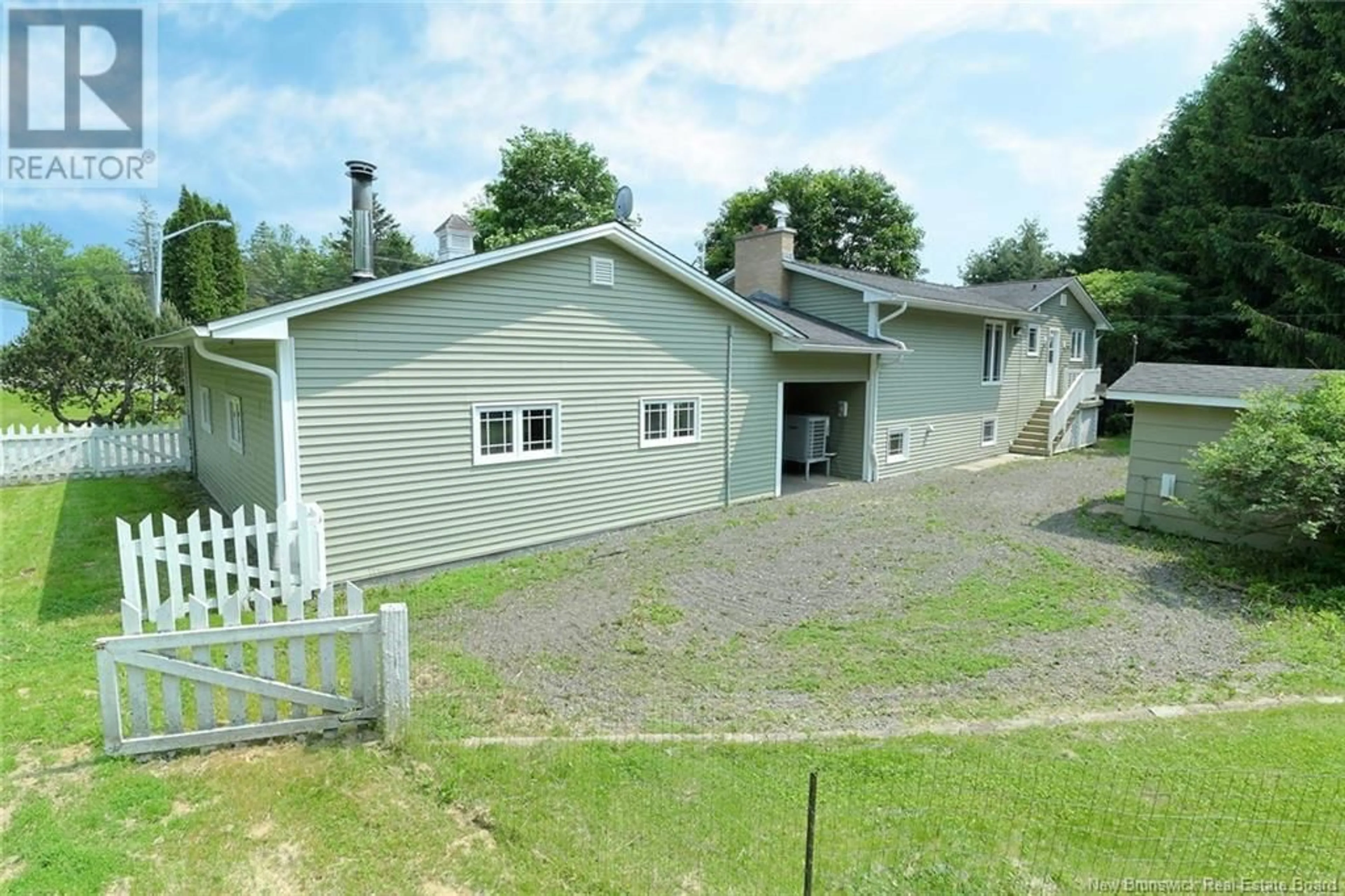 A pic from outside/outdoor area/front of a property/back of a property/a pic from drone, unknown for 30 ROSEWOOD DRIVE, Lincoln New Brunswick E3B7G8