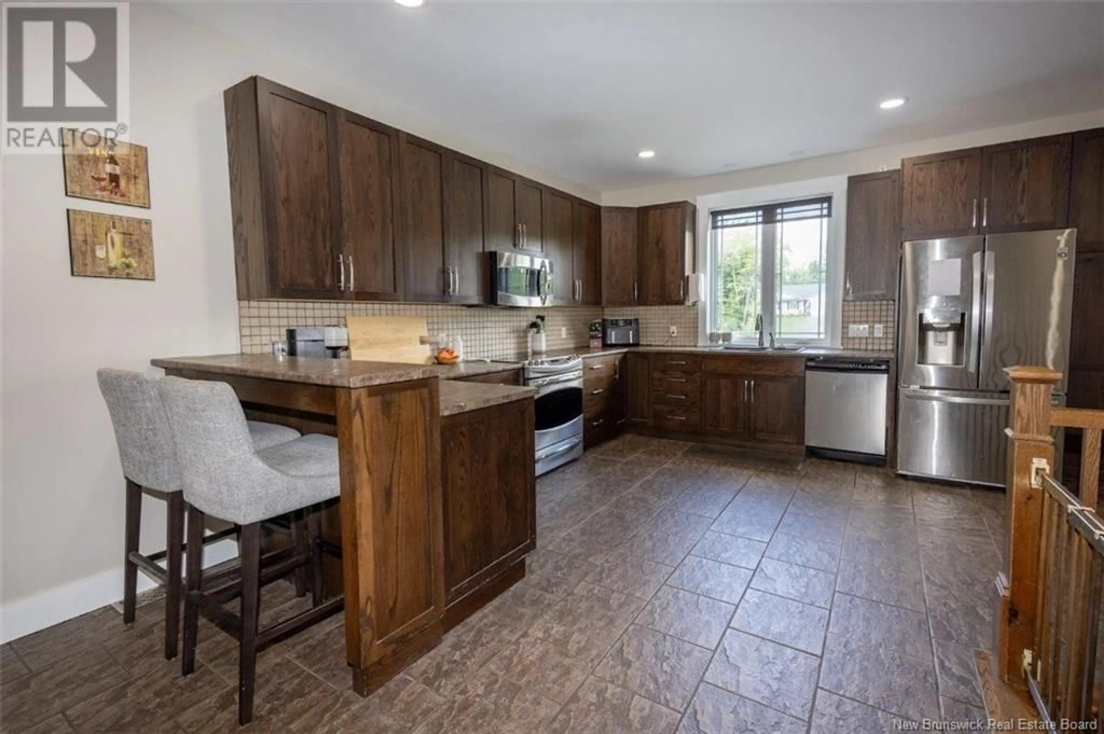 Open concept kitchen, ceramic/tile floor for 110 JENKINS DRIVE, Killarney Road New Brunswick E3A9E5