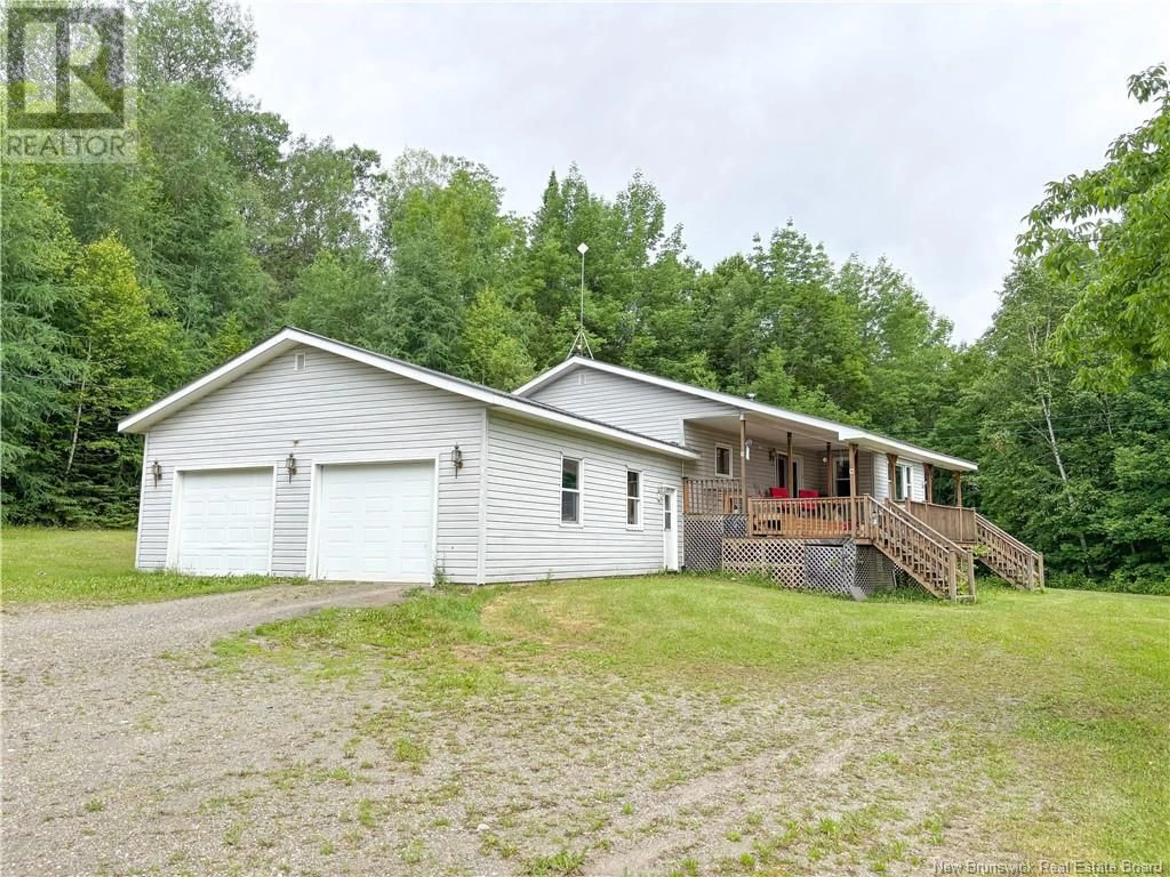 A pic from outside/outdoor area/front of a property/back of a property/a pic from drone, unknown for 4456 ROUTE 540, Belleville New Brunswick E7M5T6