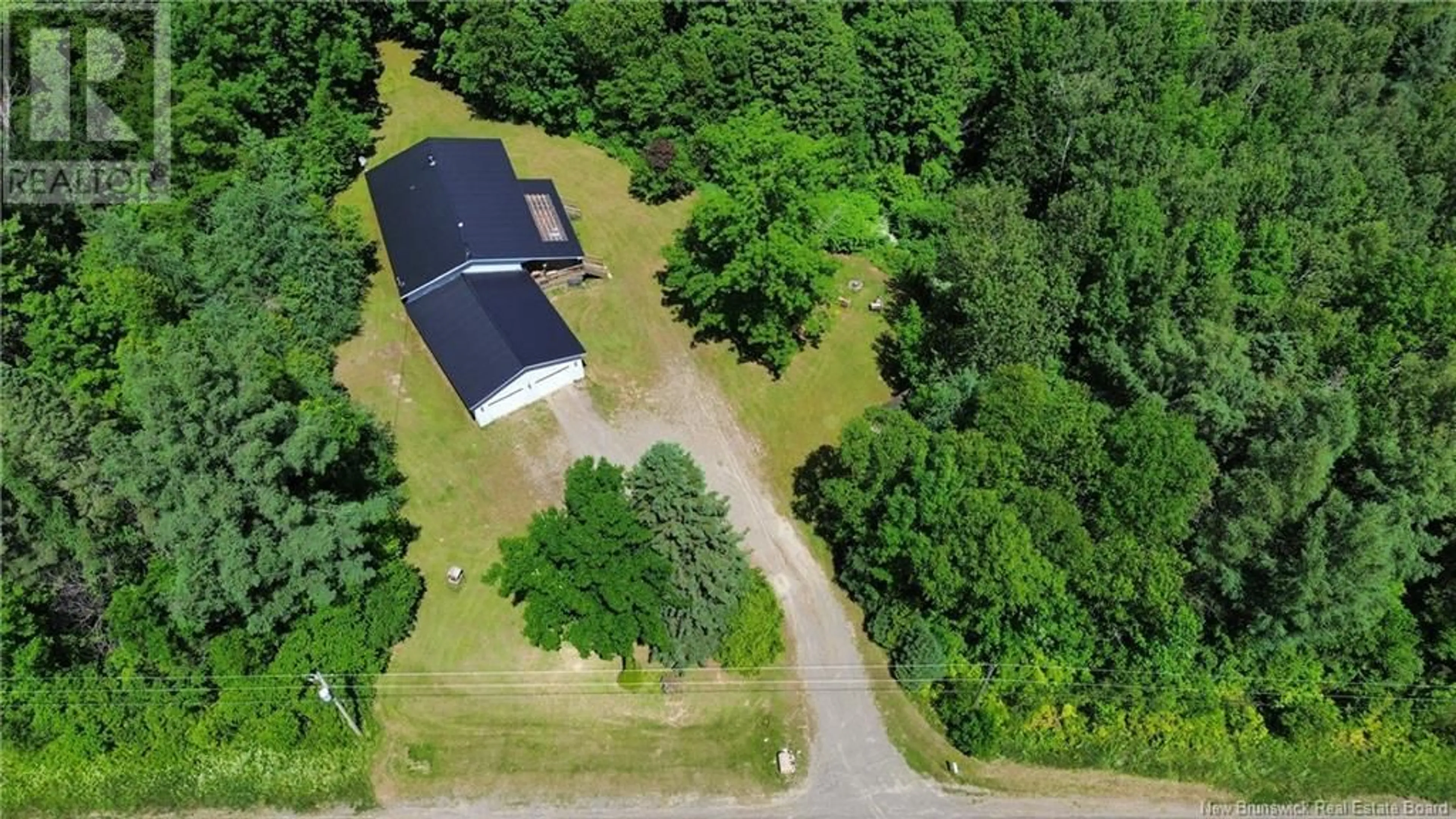 A pic from outside/outdoor area/front of a property/back of a property/a pic from drone, unknown for 4456 ROUTE 540, Belleville New Brunswick E7M5T6