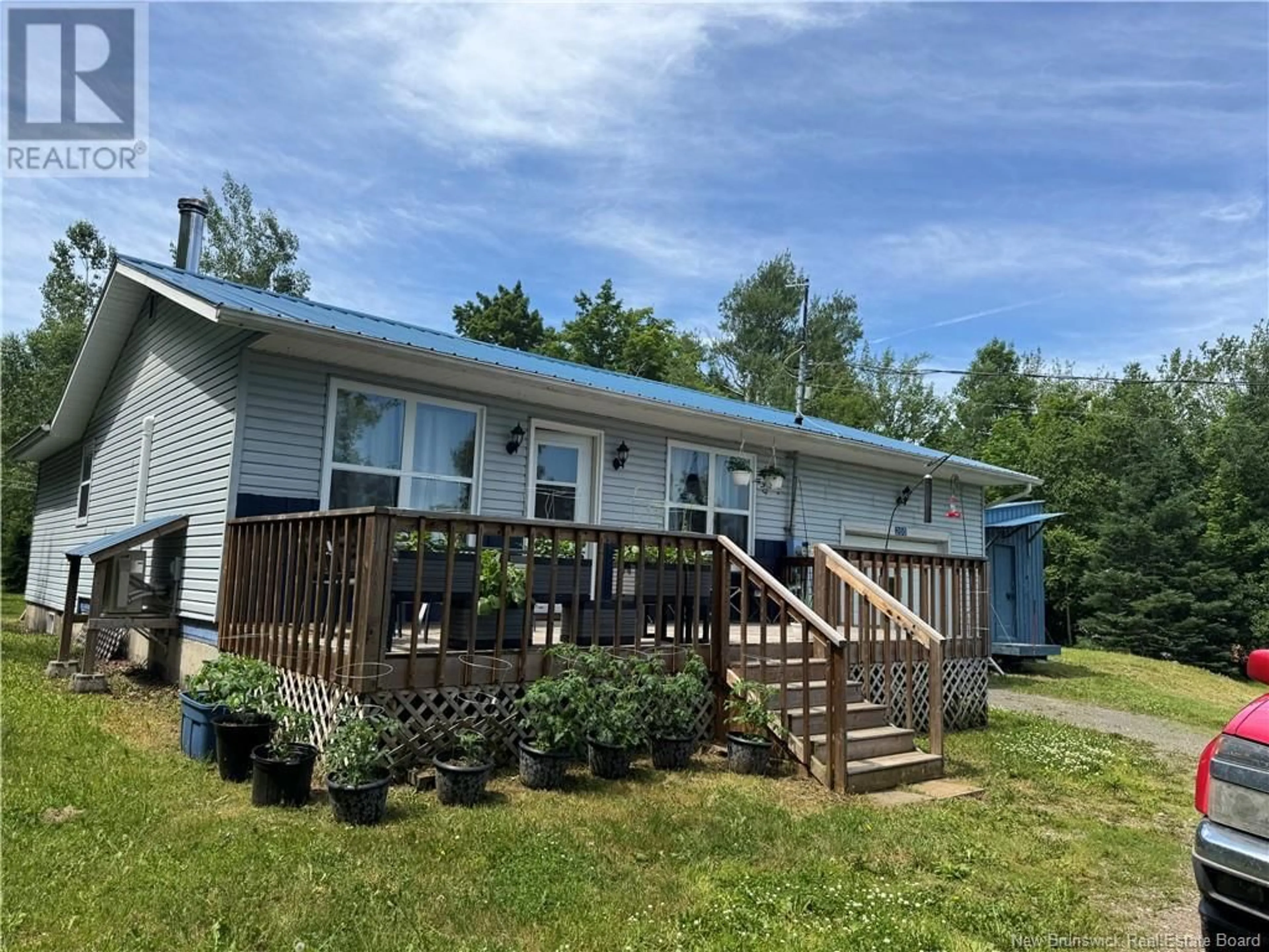 Home with vinyl exterior material, water/lake/river/ocean view for 200 BIRCH RIDGE ROAD, Arthurette New Brunswick E7H1L8