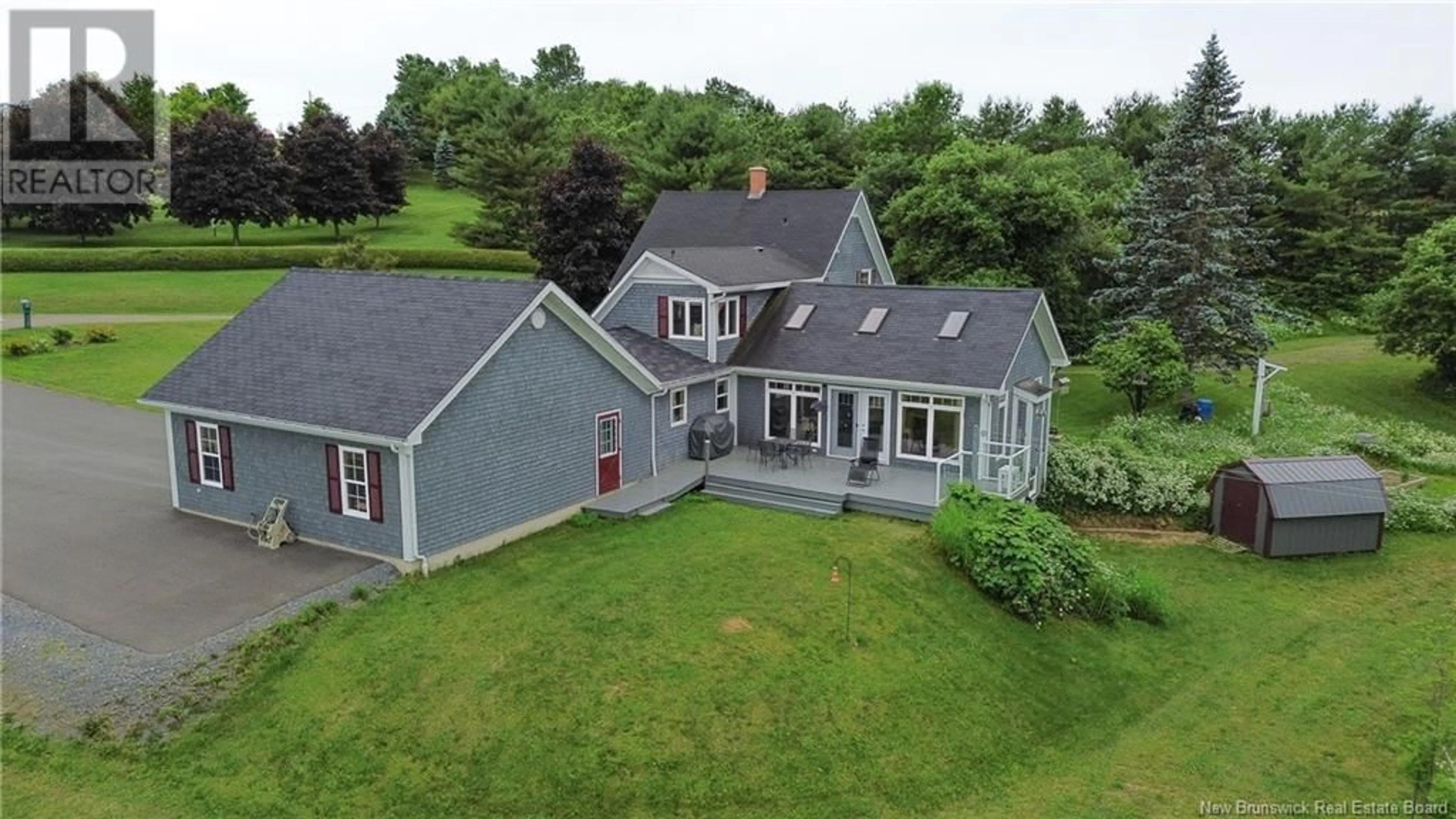 A pic from outside/outdoor area/front of a property/back of a property/a pic from drone, unknown for 85 MILBURY ROAD, Bedell New Brunswick E7M4R4