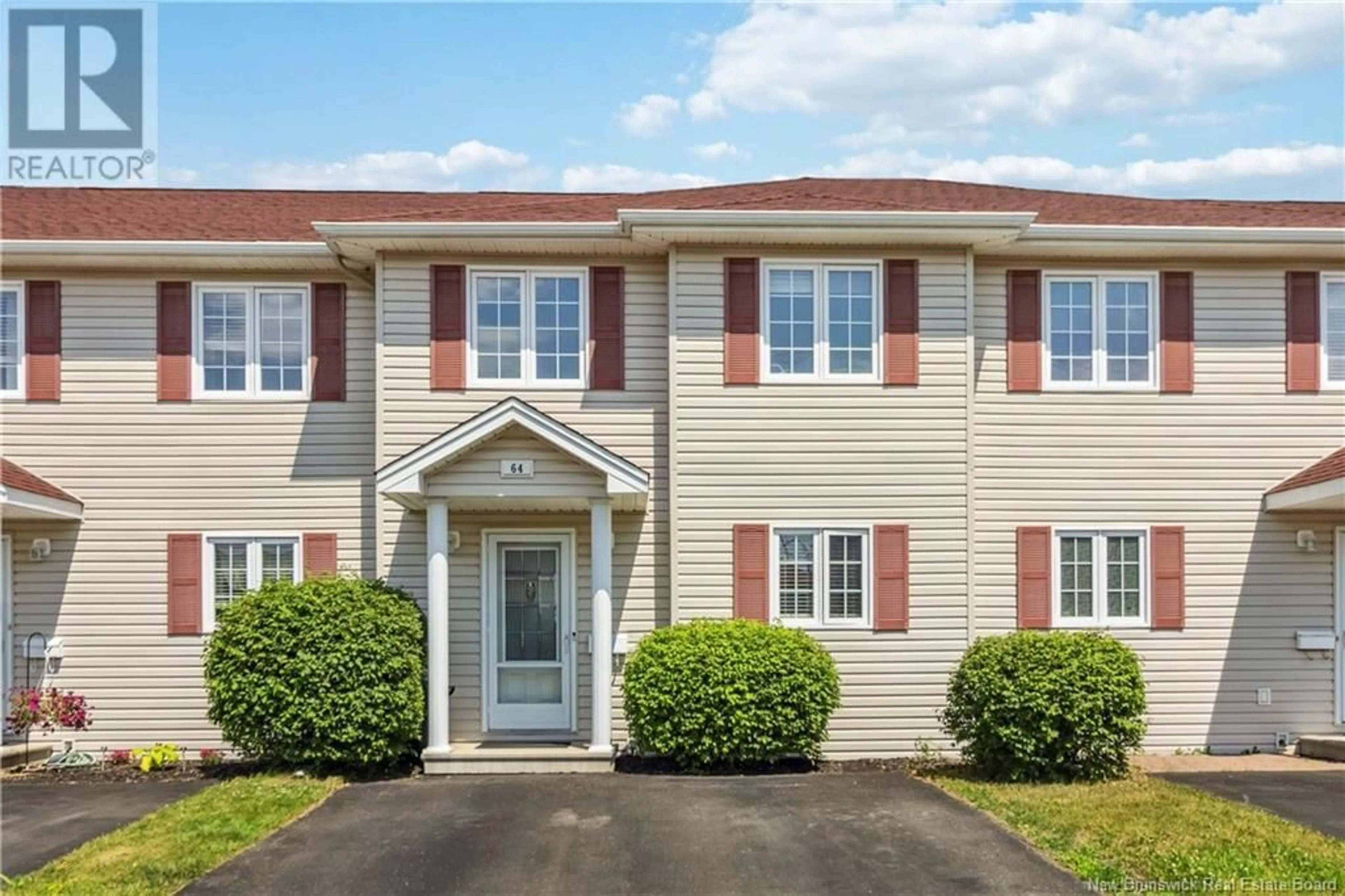 Home with vinyl exterior material, street for 64 FIRMIN, Dieppe New Brunswick E1A8G0