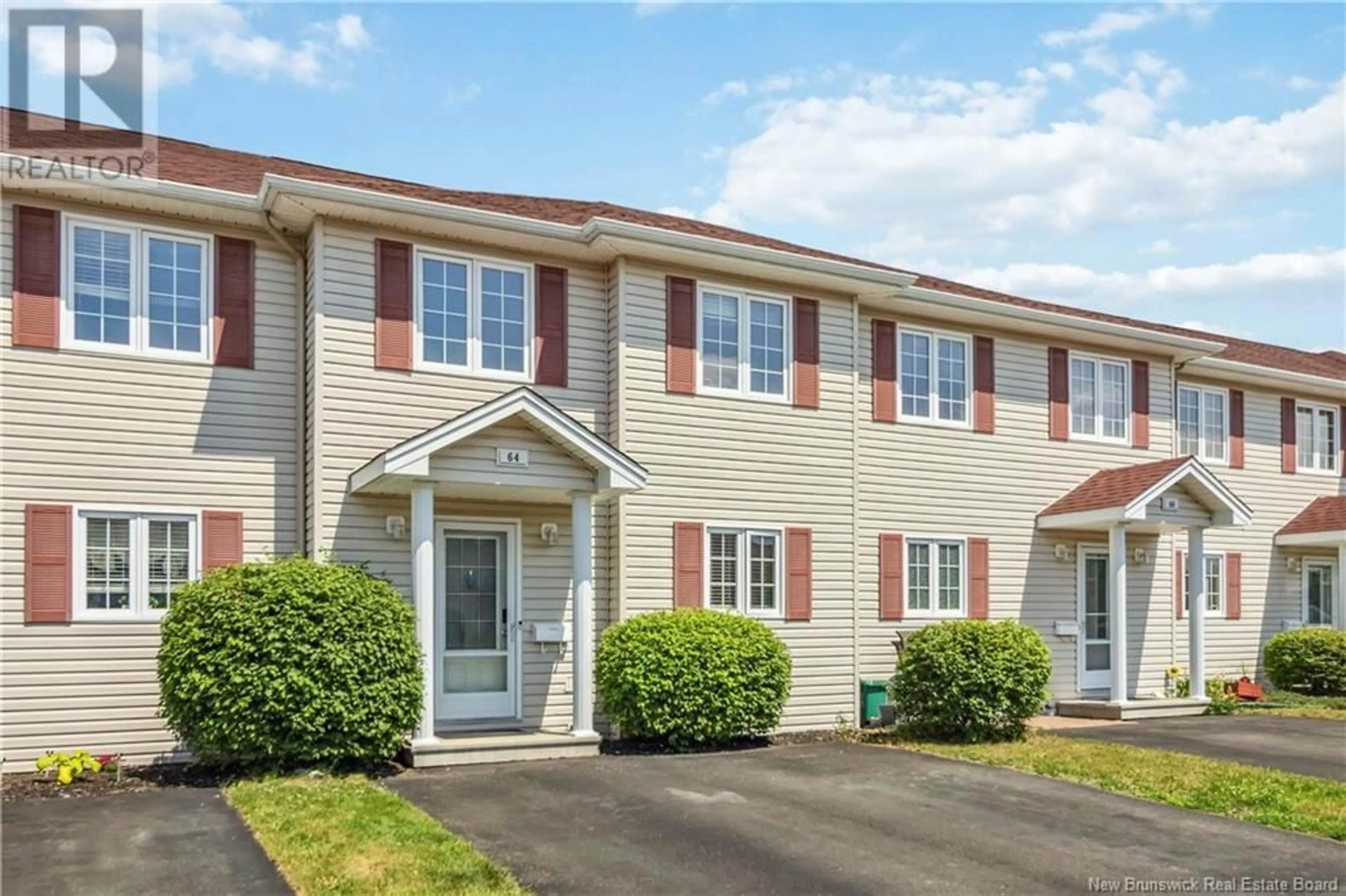 Home with vinyl exterior material, street for 64 FIRMIN, Dieppe New Brunswick E1A8G0