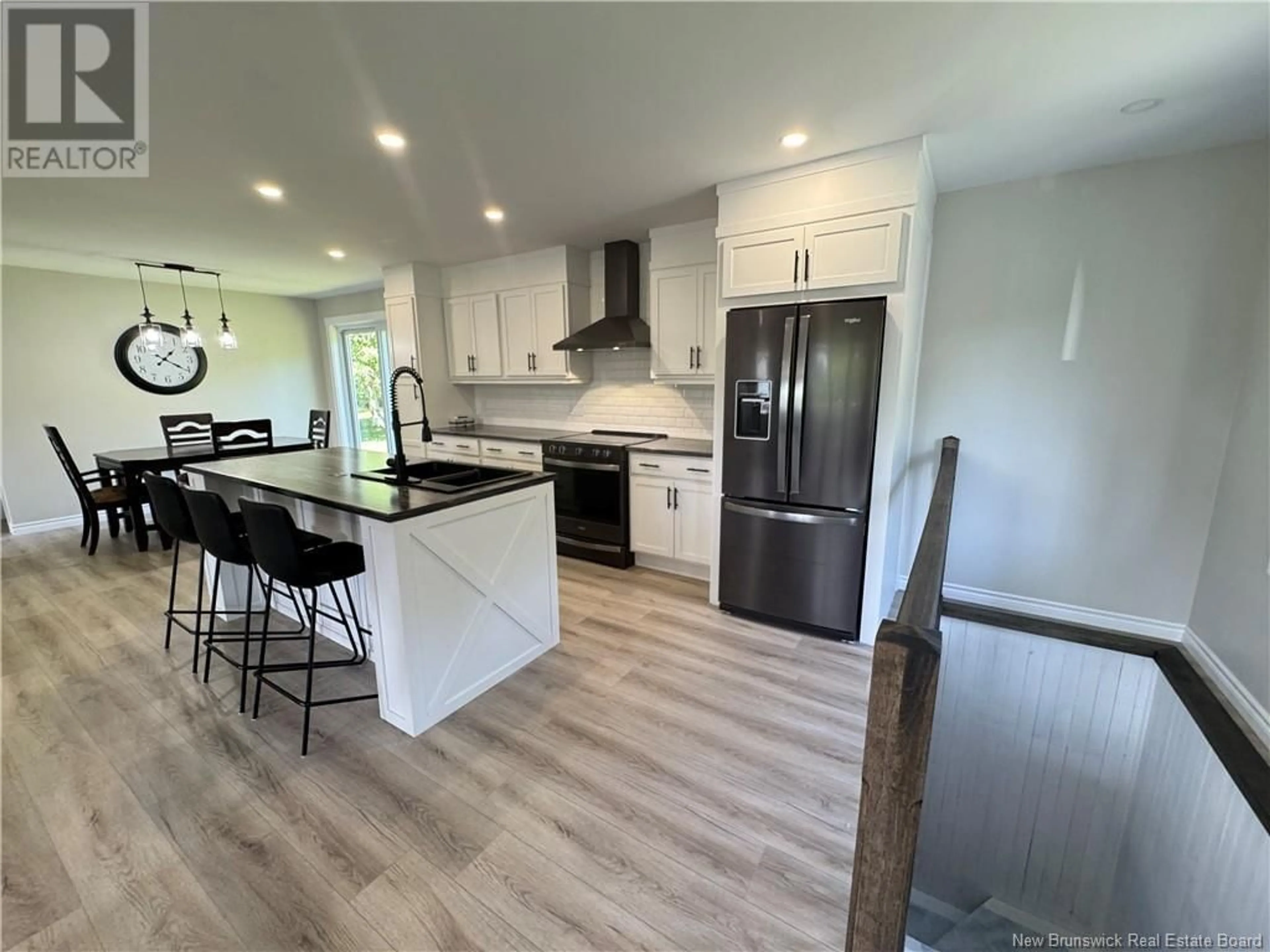 Open concept kitchen, unknown for 74 PETIT OUEST ROAD, Kedgwick New Brunswick E8B1T7