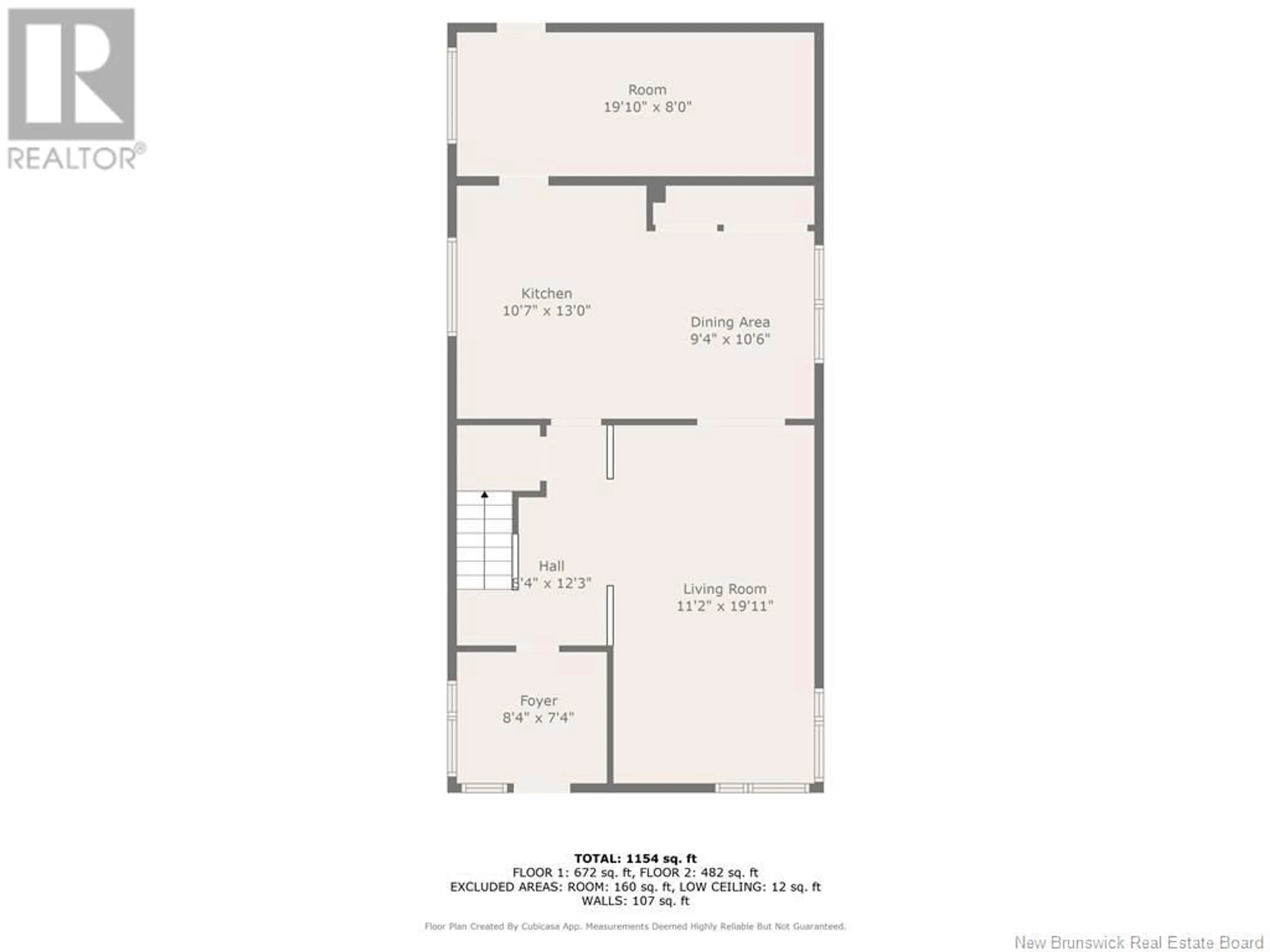 Floor plan for 136 RAMSAY, Dalhousie New Brunswick E8C2H3