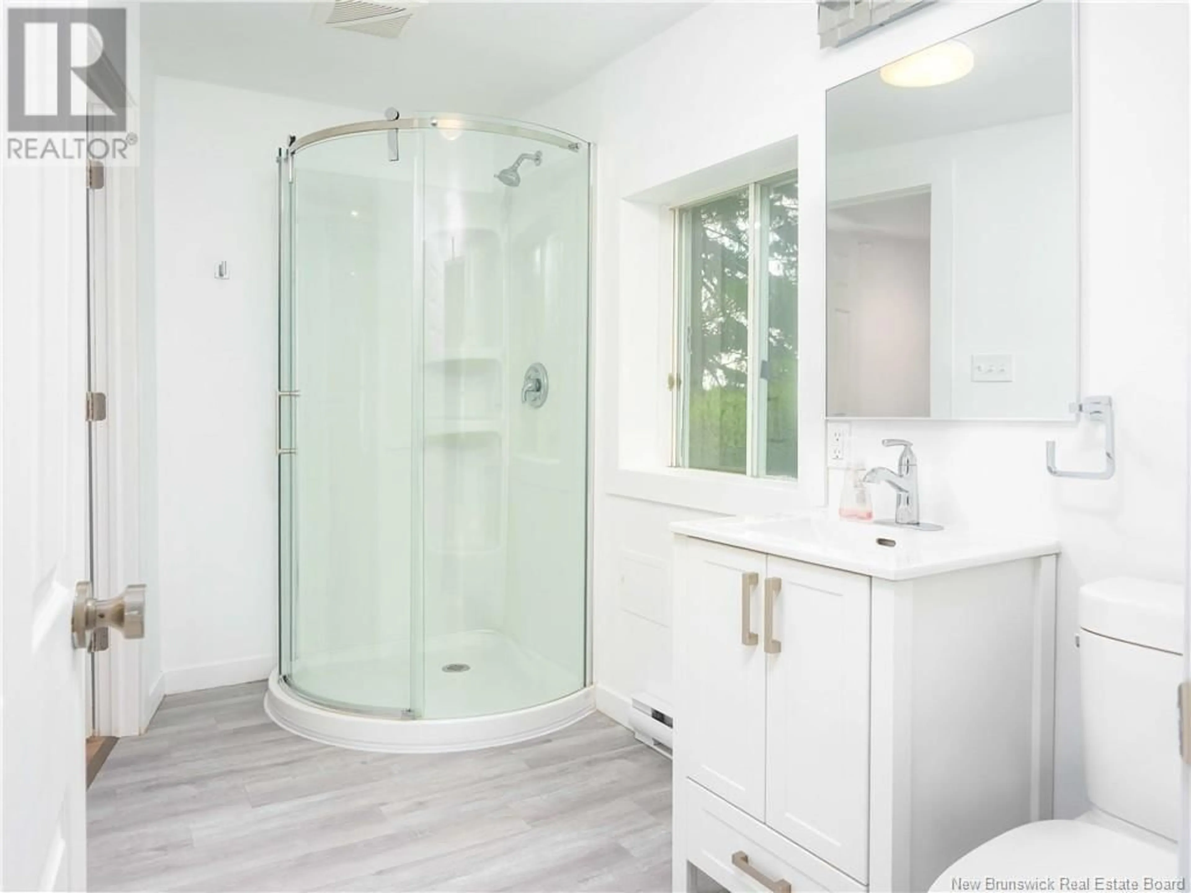 Contemporary bathroom, ceramic/tile floor for 12 BEACH ROAD, Grand Bay-Westfield New Brunswick E5K1P6