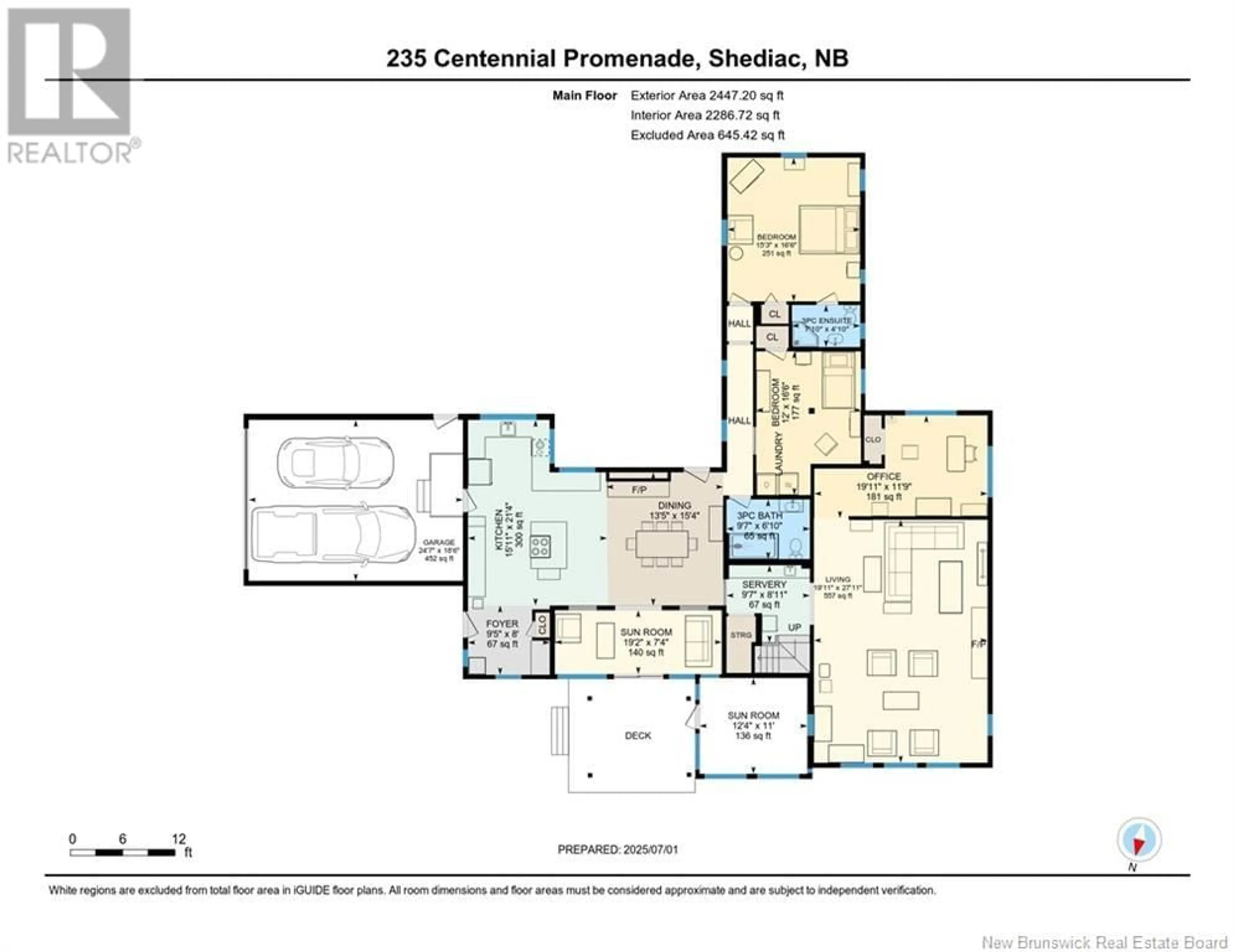 Floor plan for 235 CENTENNIAL DRIVE, Shediac New Brunswick E4P1L4