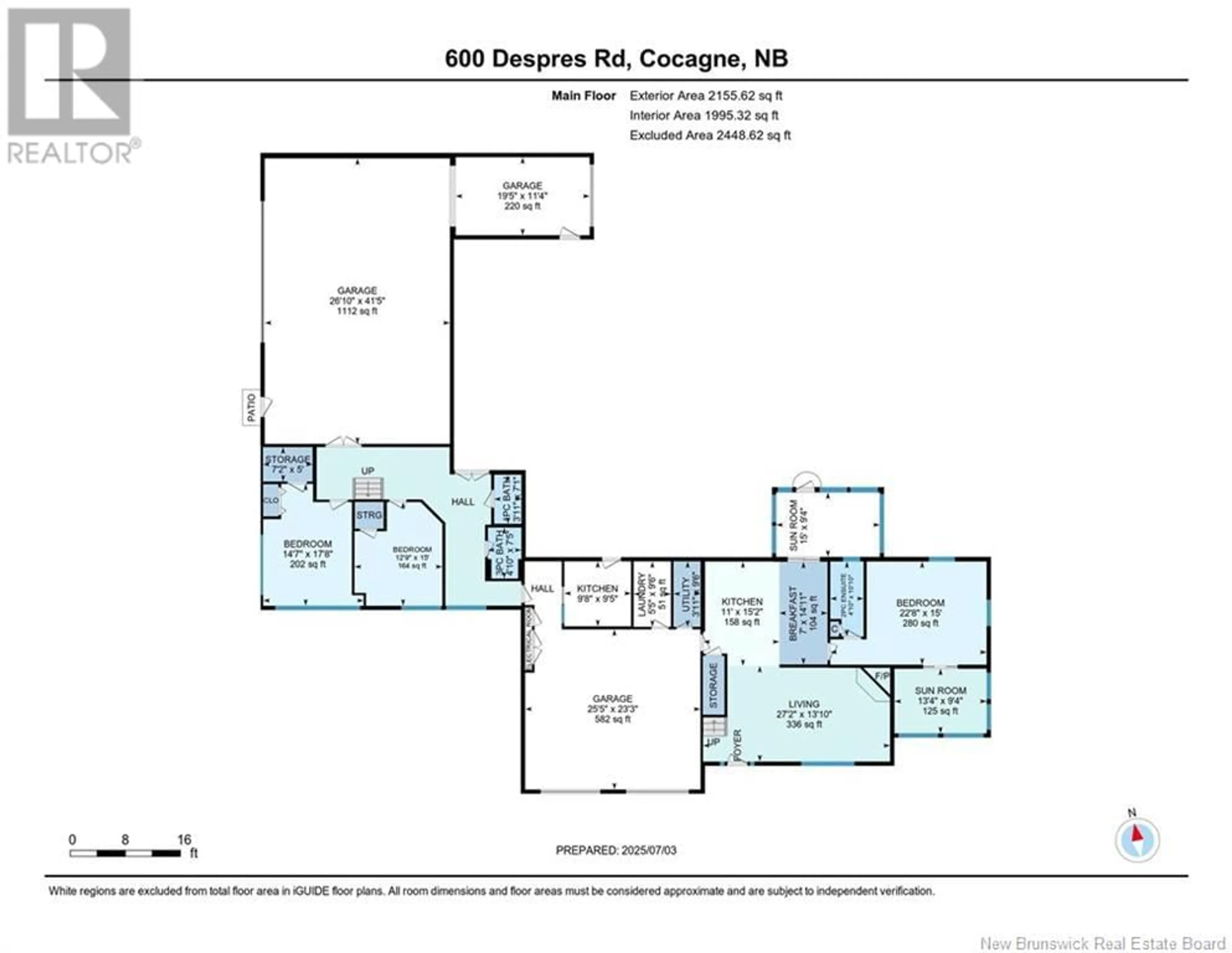 Floor plan for 600 DESPRES ROAD, Cocagne New Brunswick E4R2M6