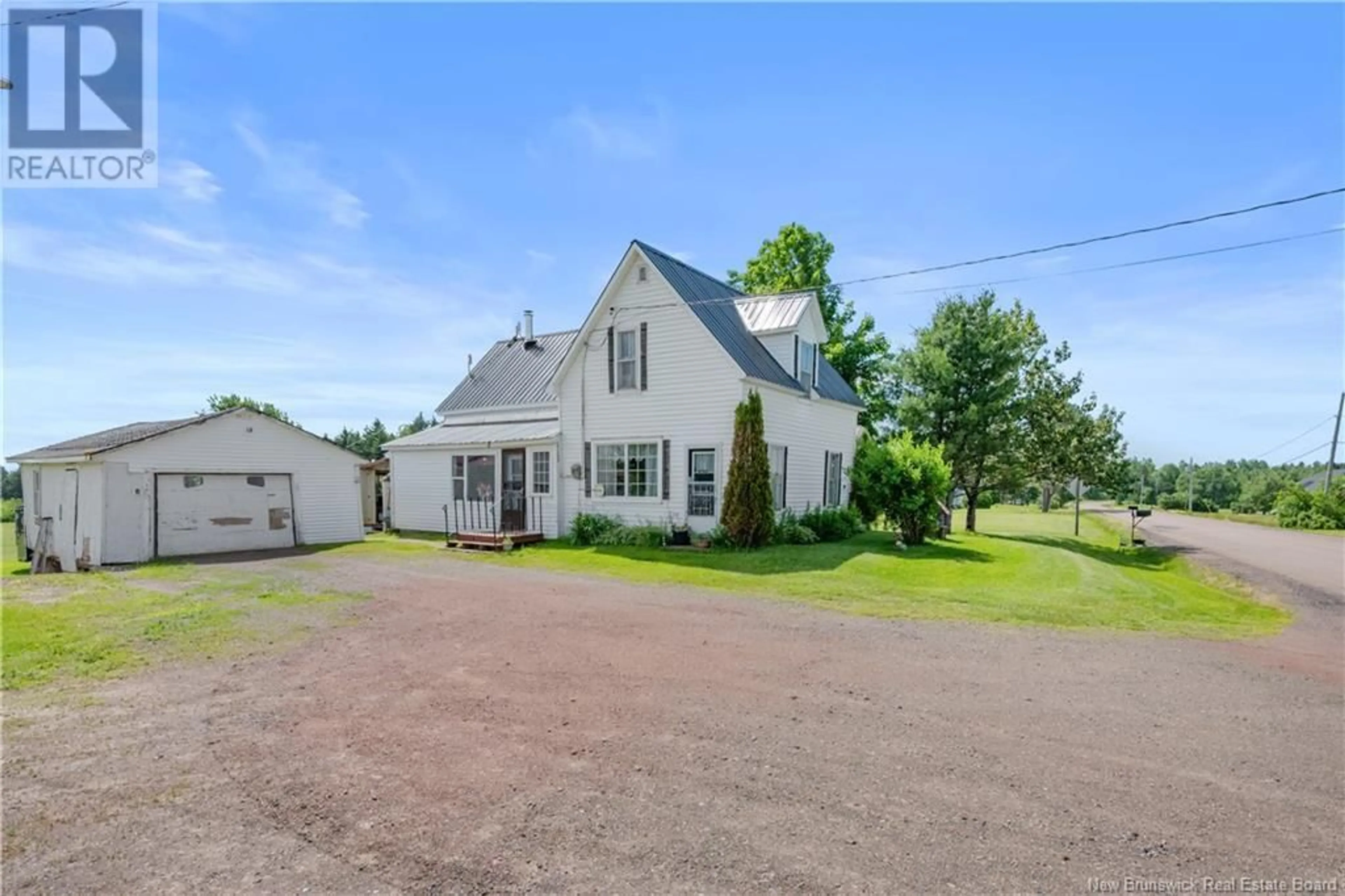 A pic from outside/outdoor area/front of a property/back of a property/a pic from drone, building for 1060 ROUTE 465, Clairville New Brunswick E4T2L6