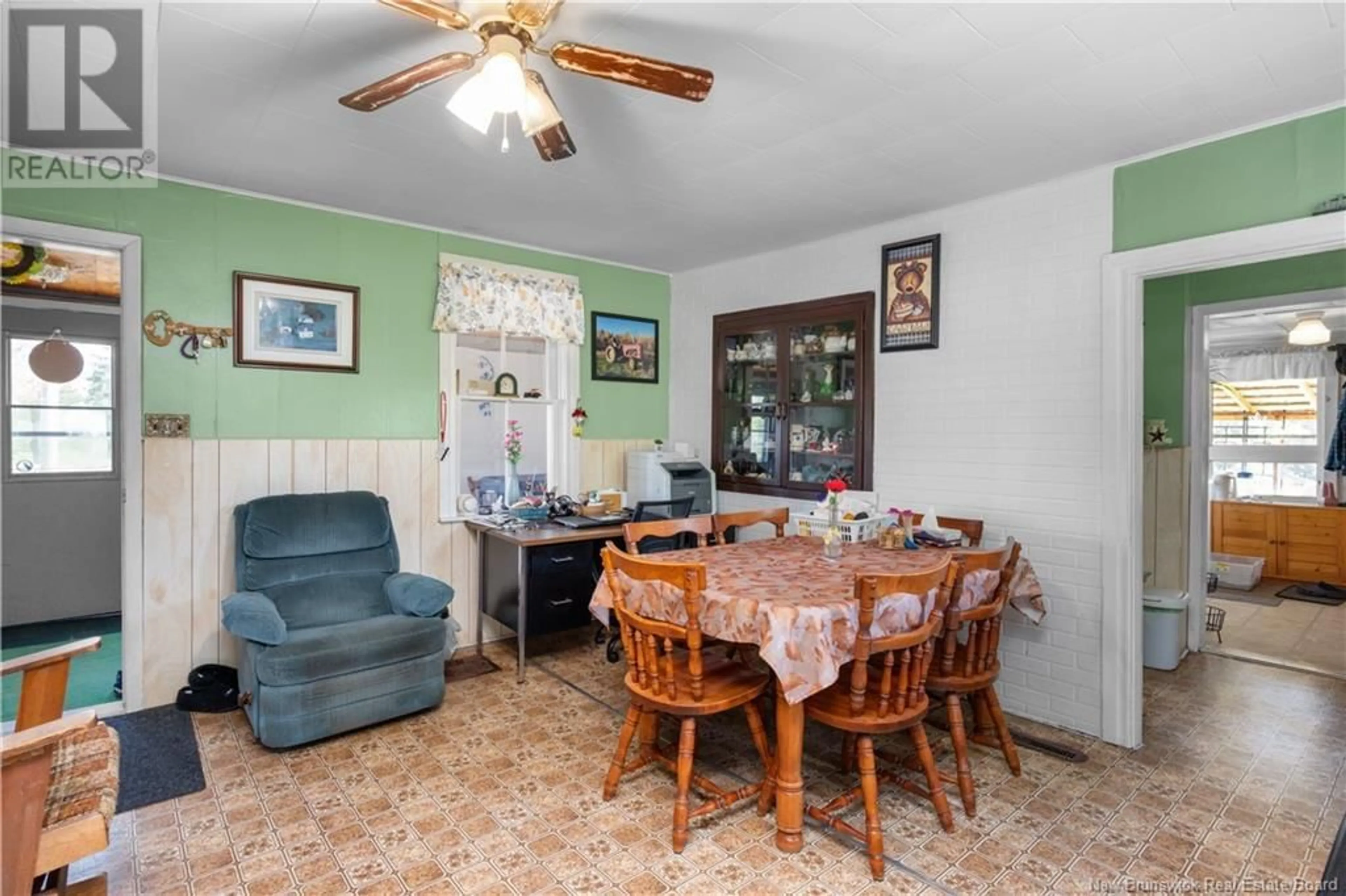Dining room, ceramic/tile floor for 1060 ROUTE 465, Clairville New Brunswick E4T2L6