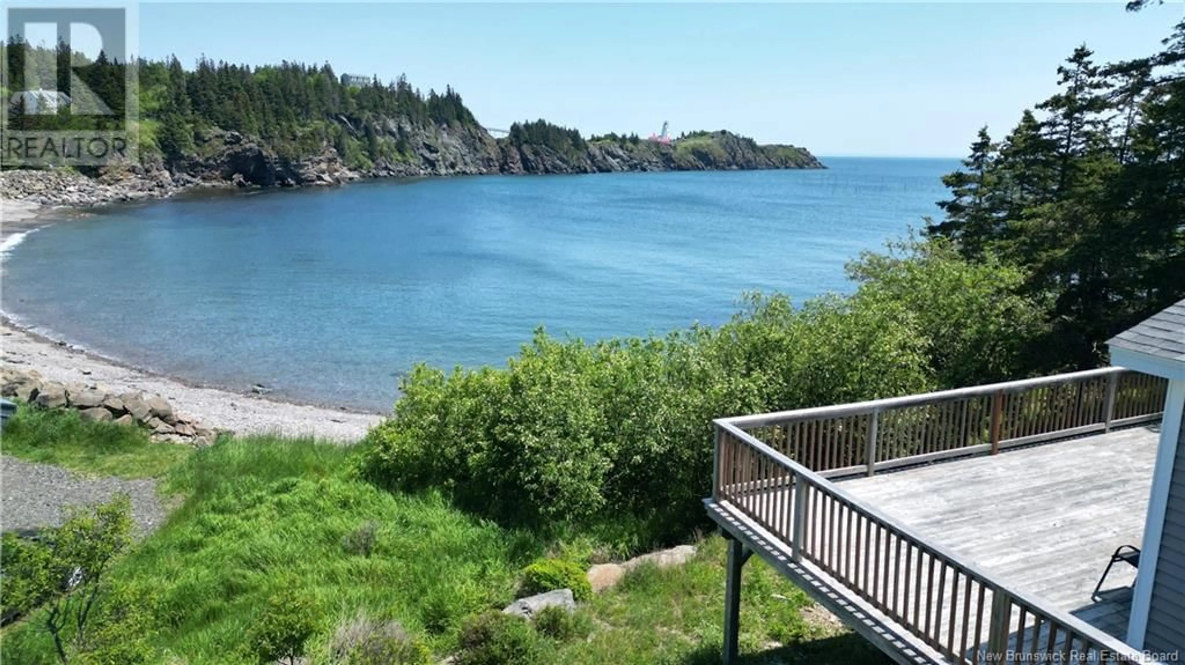 Patio, water/lake/river/ocean view for 22 PETTES COVE ROAD, Grand Manan New Brunswick E5G1A7